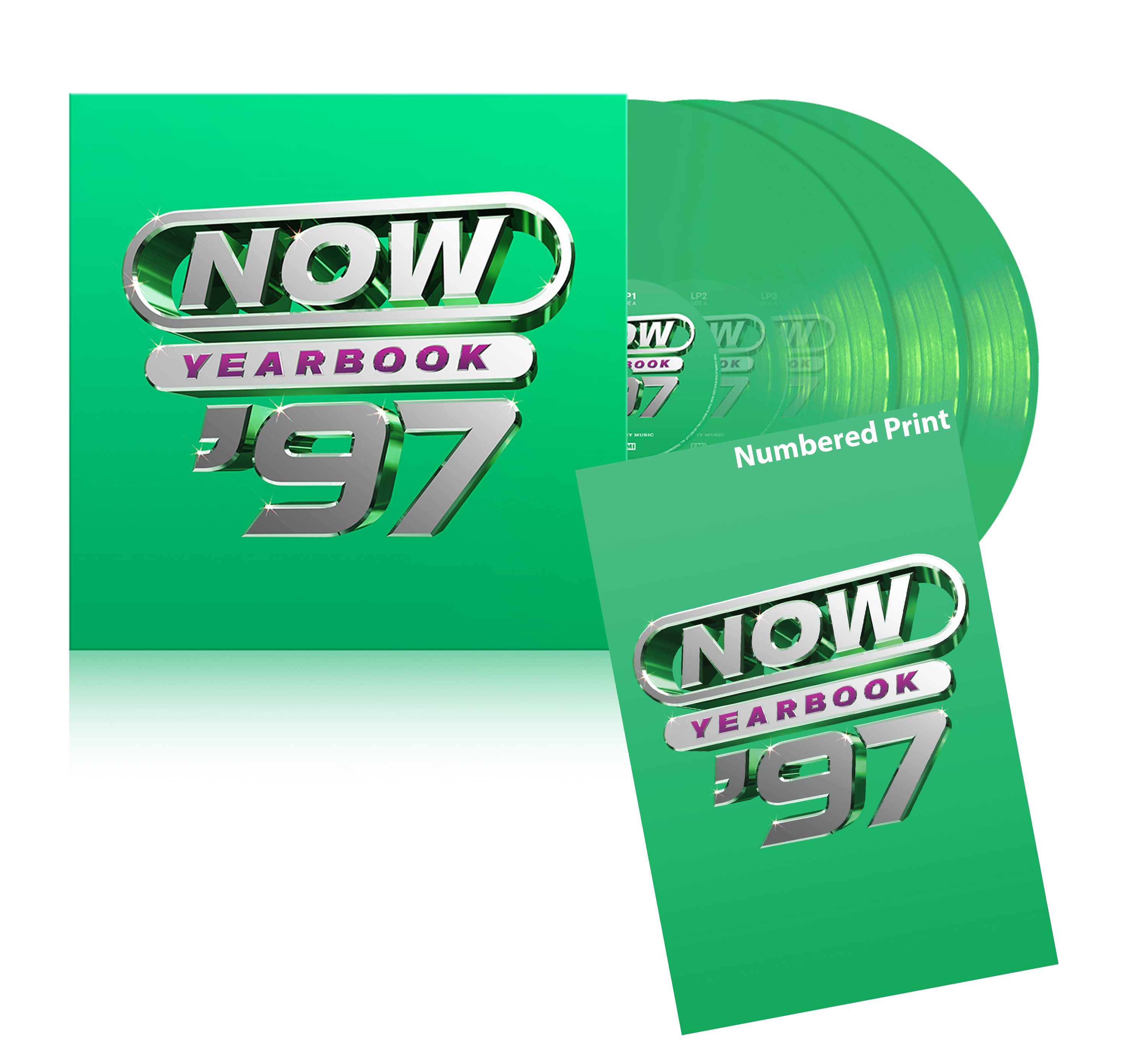 NOW – Yearbook 1997 (3LP) & Exclusive Numbered Art Card