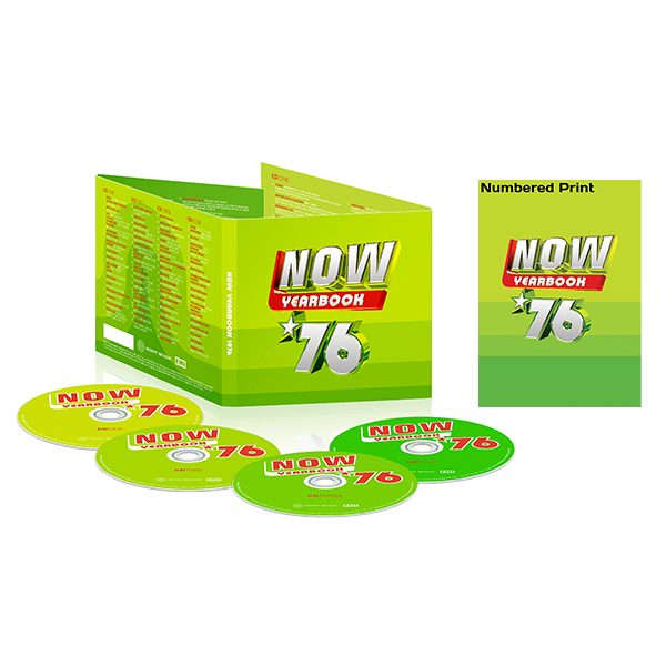 NOW - Yearbook 1976 (4CD) & Exclusive Numbered Print