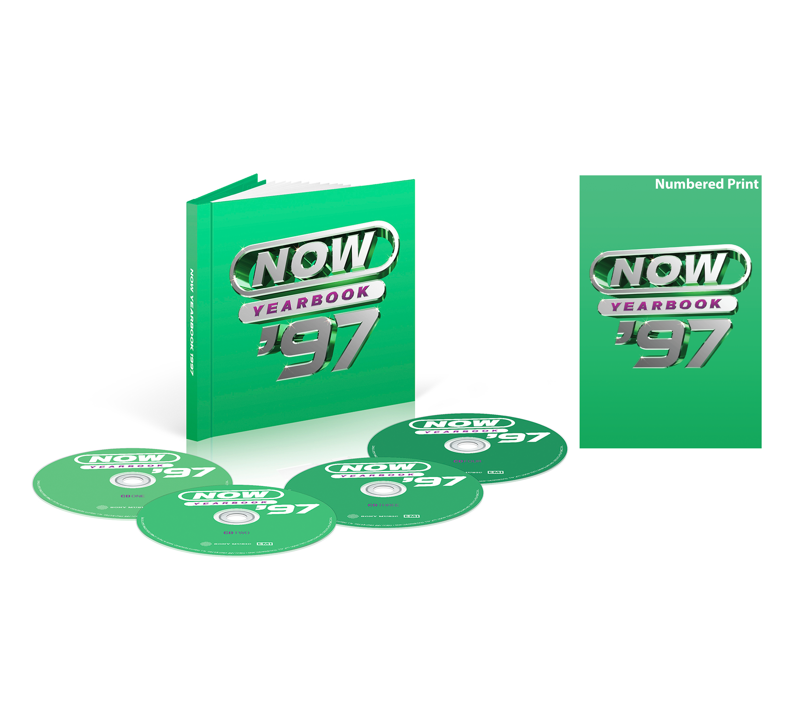 NOW – Yearbook 1997 (Special Edition 4CD) & Numbered Art Card