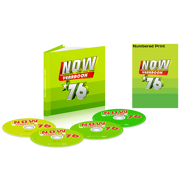 NOW - Yearbook 1976 (Special Edition 4CD) & Exclusive Numbered Print