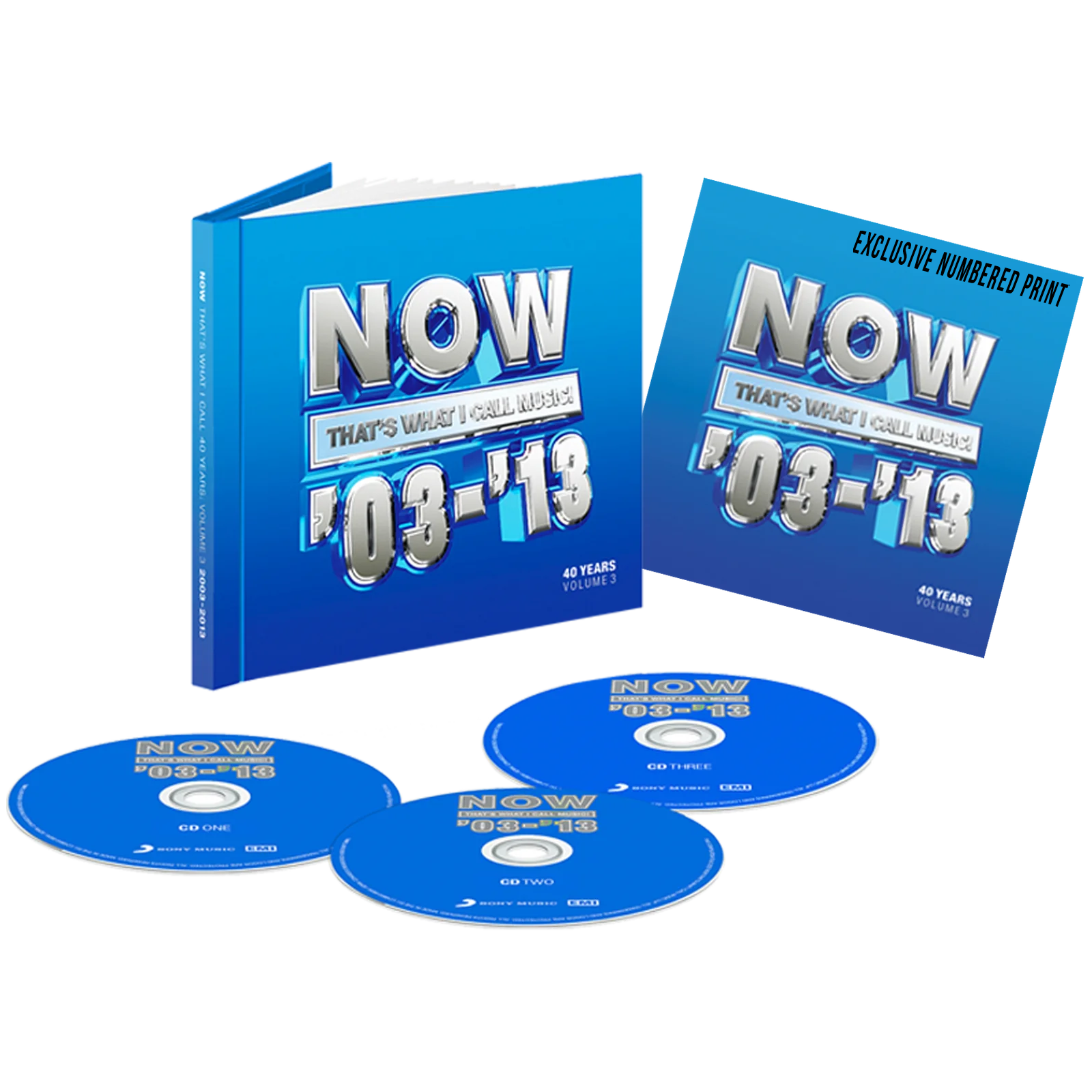 NOW That's What I Call 40 Years: Volume 3 - 2003-2013 (3CD) & Limited Edition NOW 40 Print