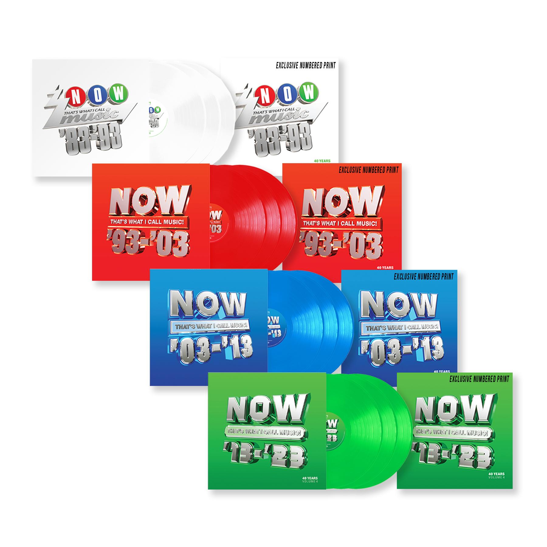 NOW 40th Anniversary Vinyl Bundle