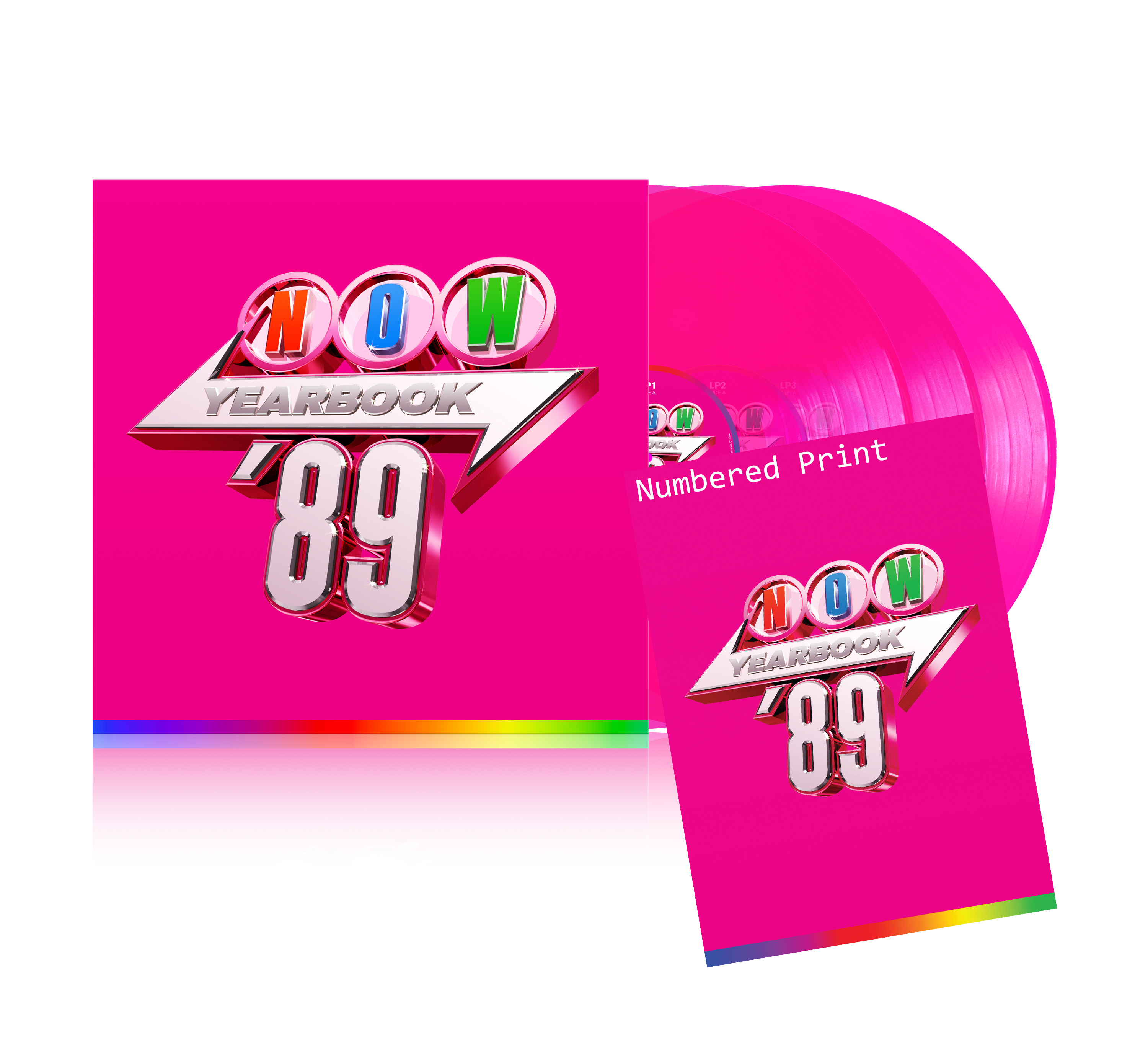 NOW – Yearbook 1989 (3LP) & Exclusive Numbered Print