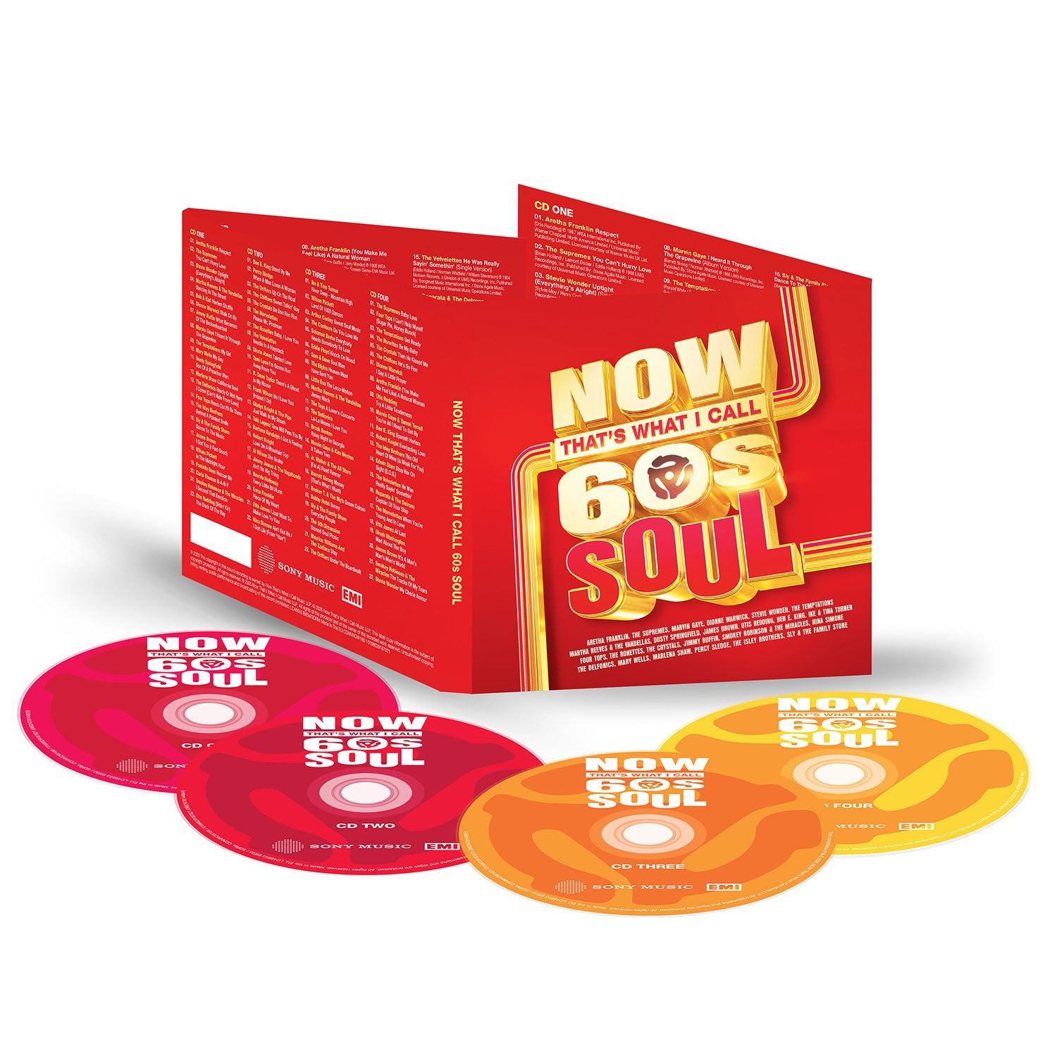 NOW That's What I Call 60s Soul (4CD) - NOW MUSIC Official Store