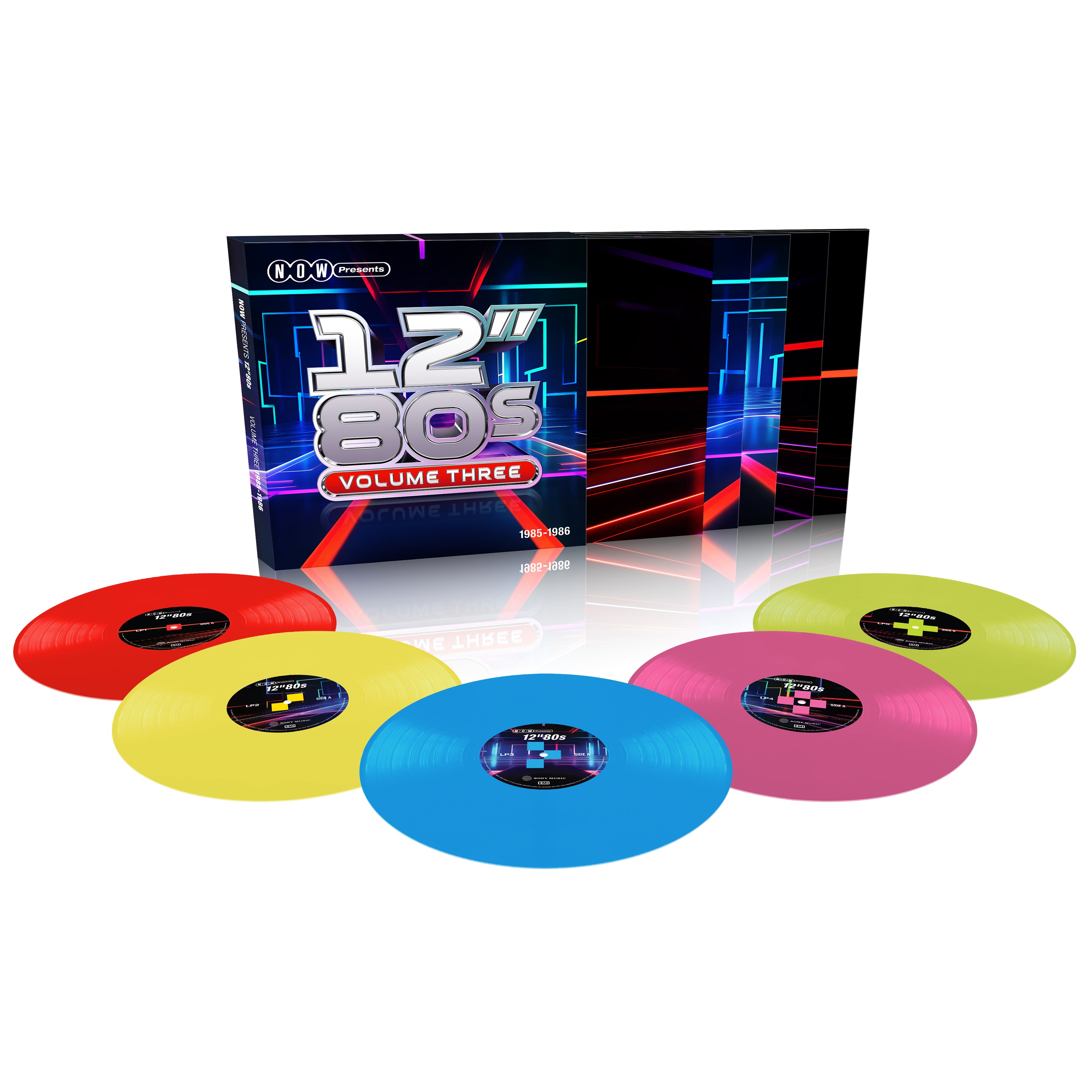 NOW Presents… 12” 80s: Volume Three: 1985-1986 (5LP) - NOW MUSIC