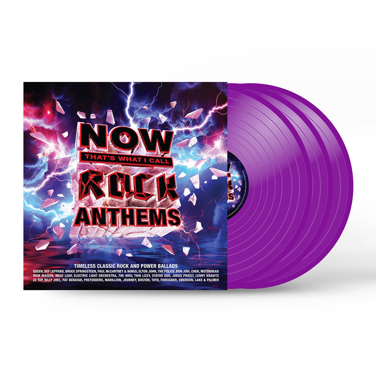 NOW That's What I Call Rock Anthems (3LP) - NOW MUSIC Official Store