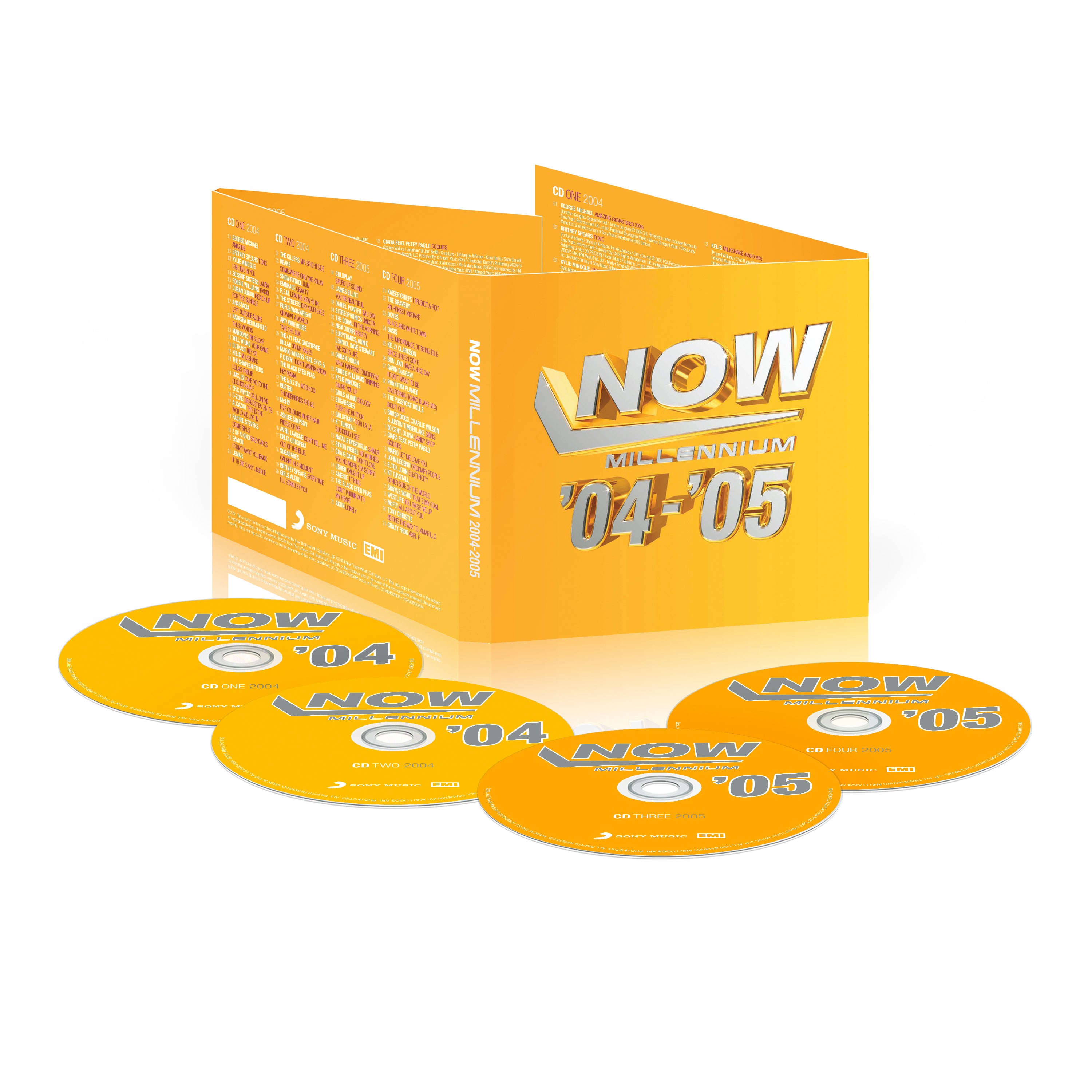 NOW - Millennium 2004 – 2005 (4CD) - NOW MUSIC Official Store