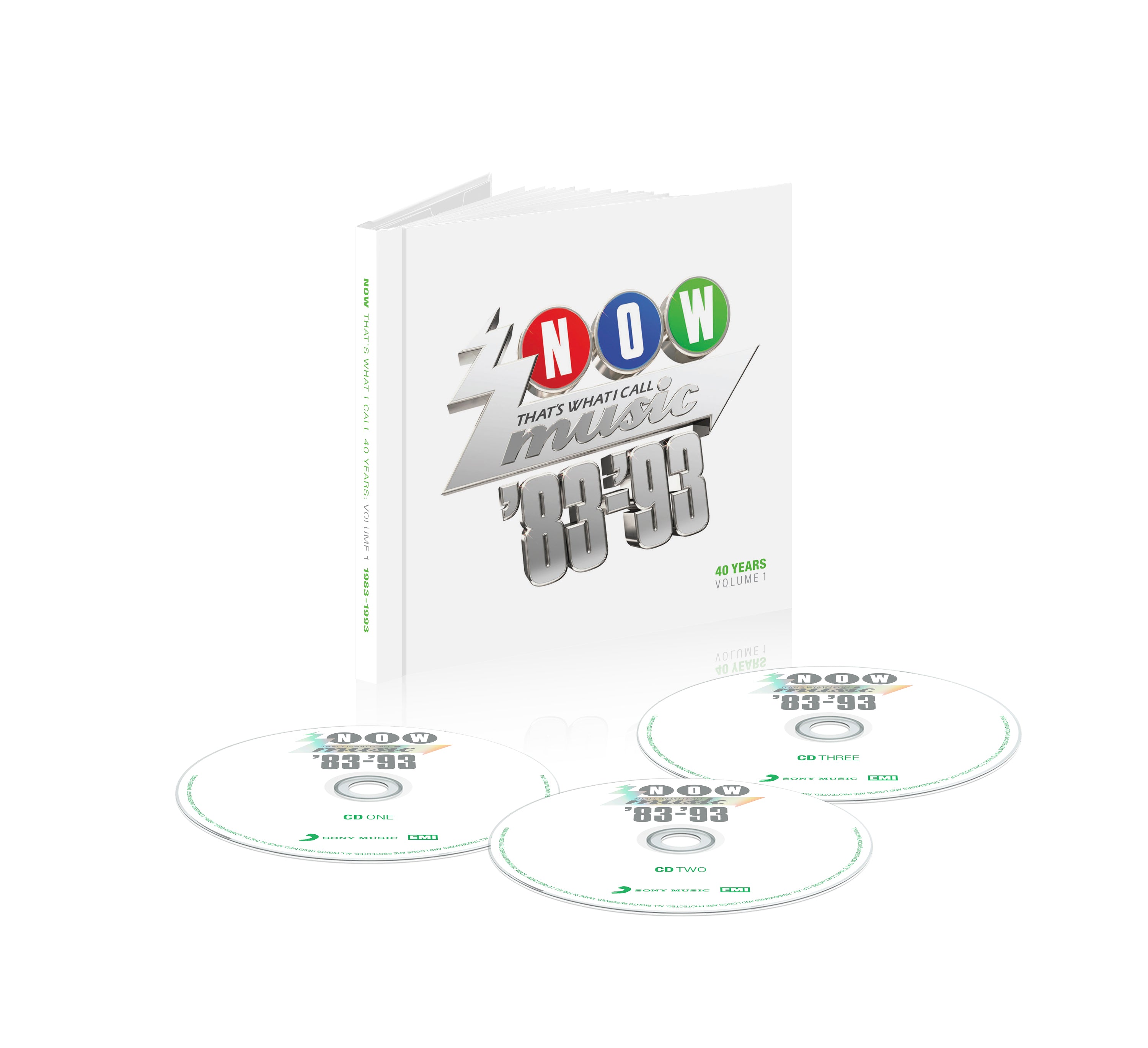 Various Artists - NOW That's What I Call 40 Years: Volume 1 - 1983-1993 (3CD).