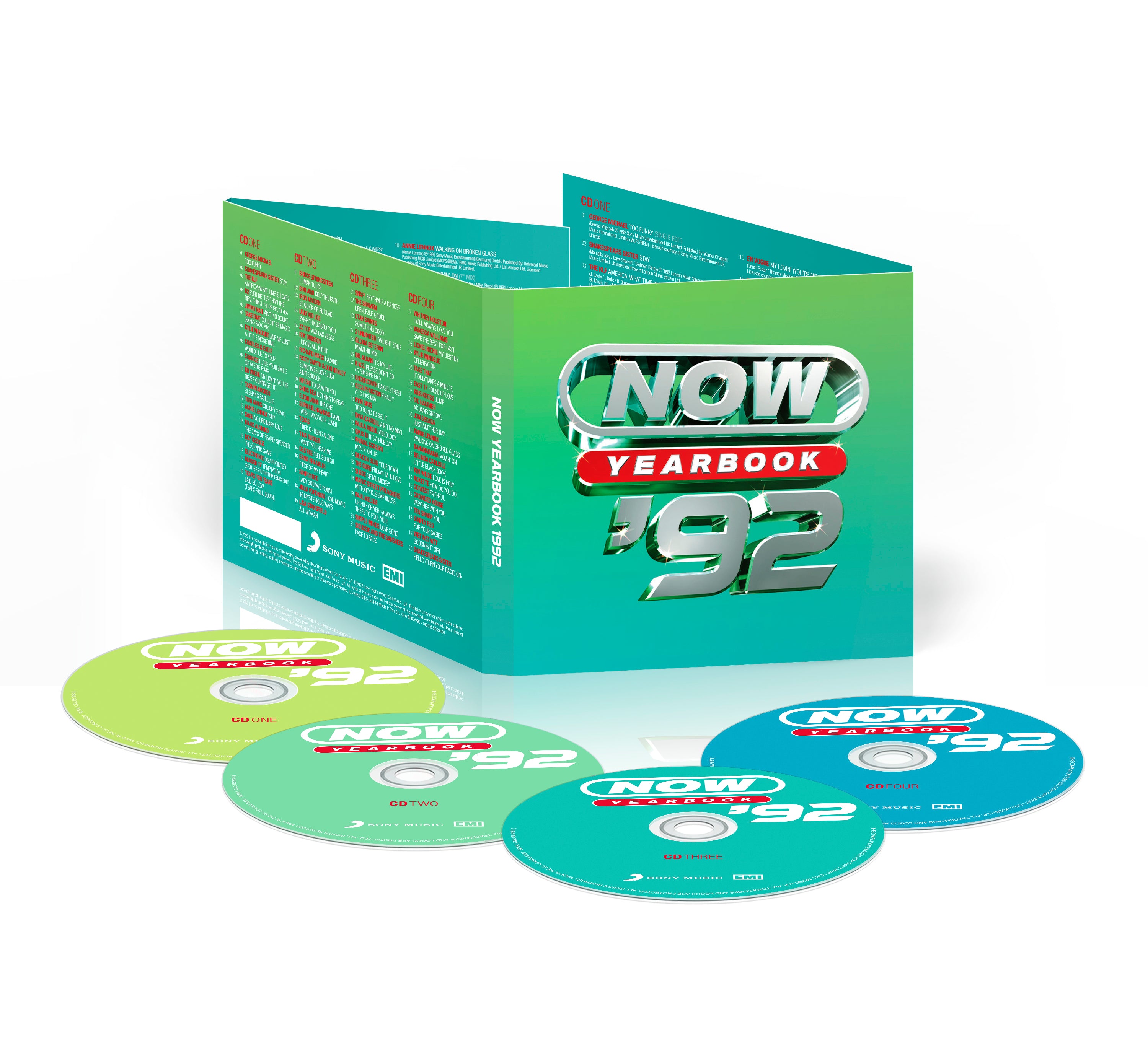 NOW – Yearbook 1992 (4CD) - NOW MUSIC Official Store