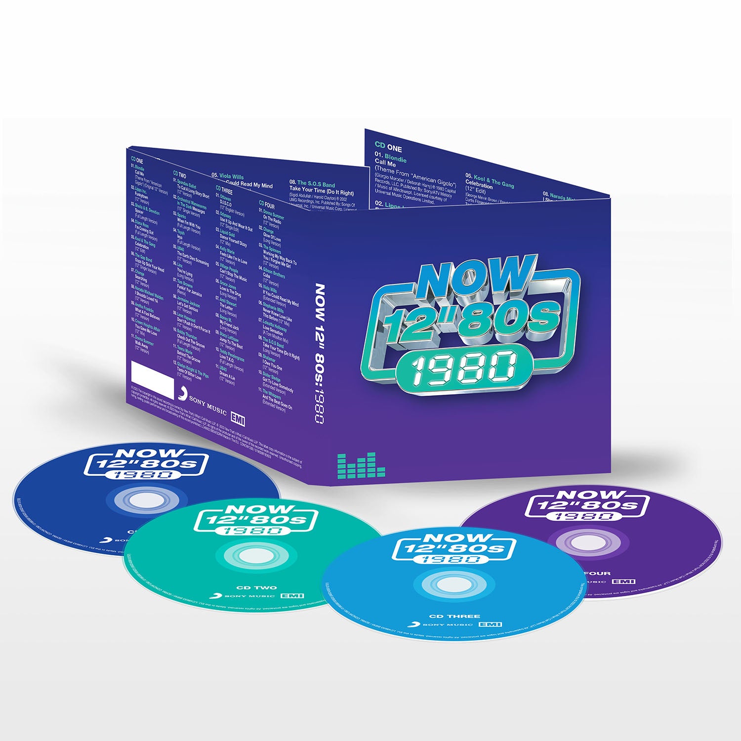 Various Artists - NOW 12" 80s: 1980 (4CD)