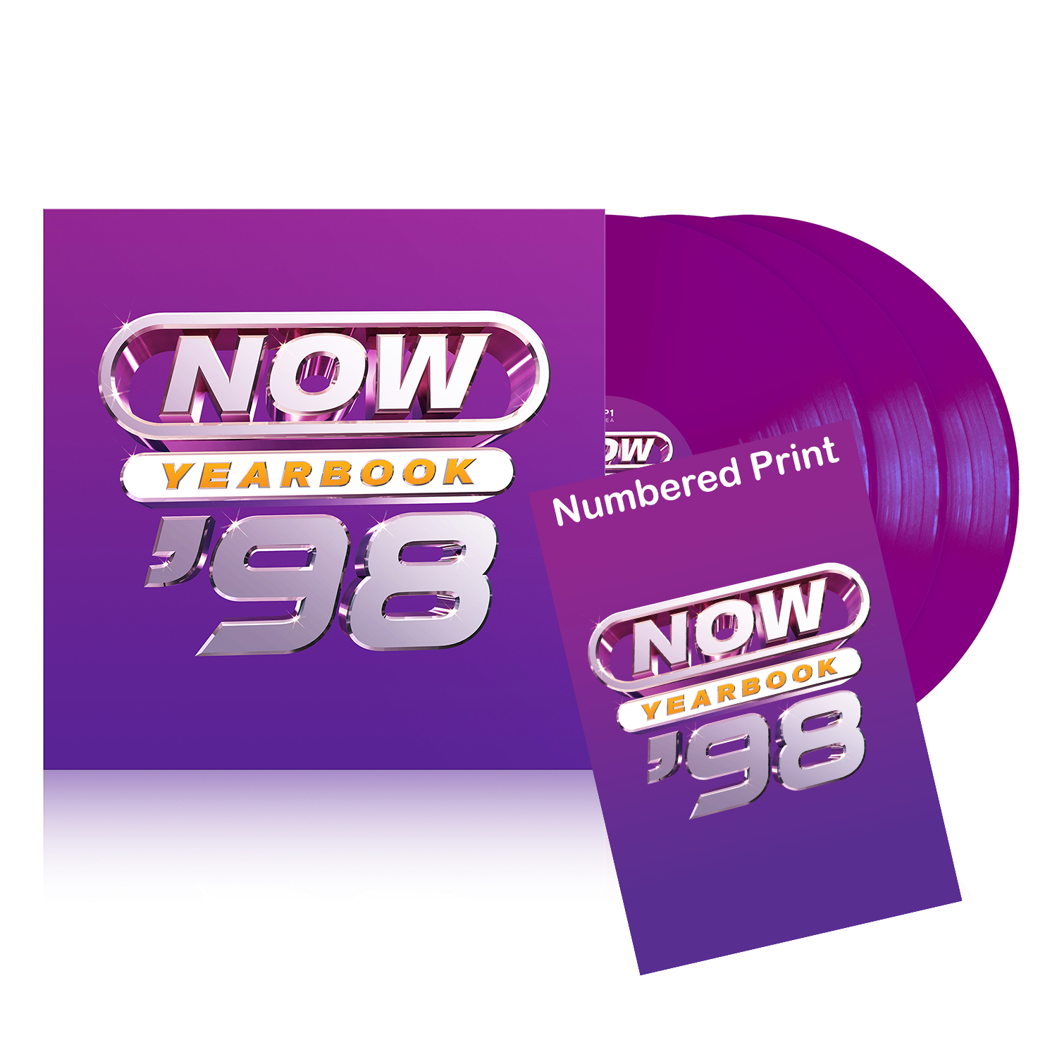 NOW - Yearbook 1998 (3LP) & Exclusive Numbered Print