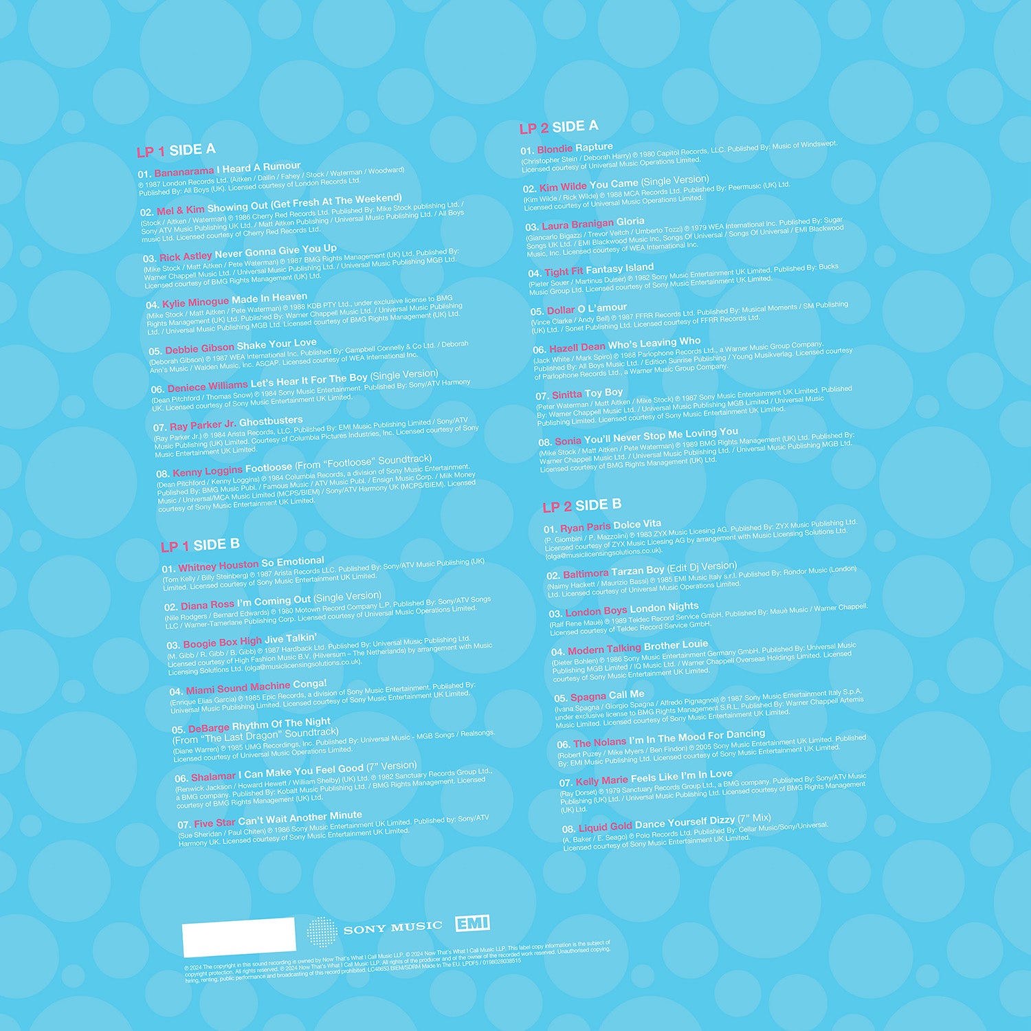 Various Artists - NOW That's What I Call 80s Dancefloor: PURE POP (2LP)