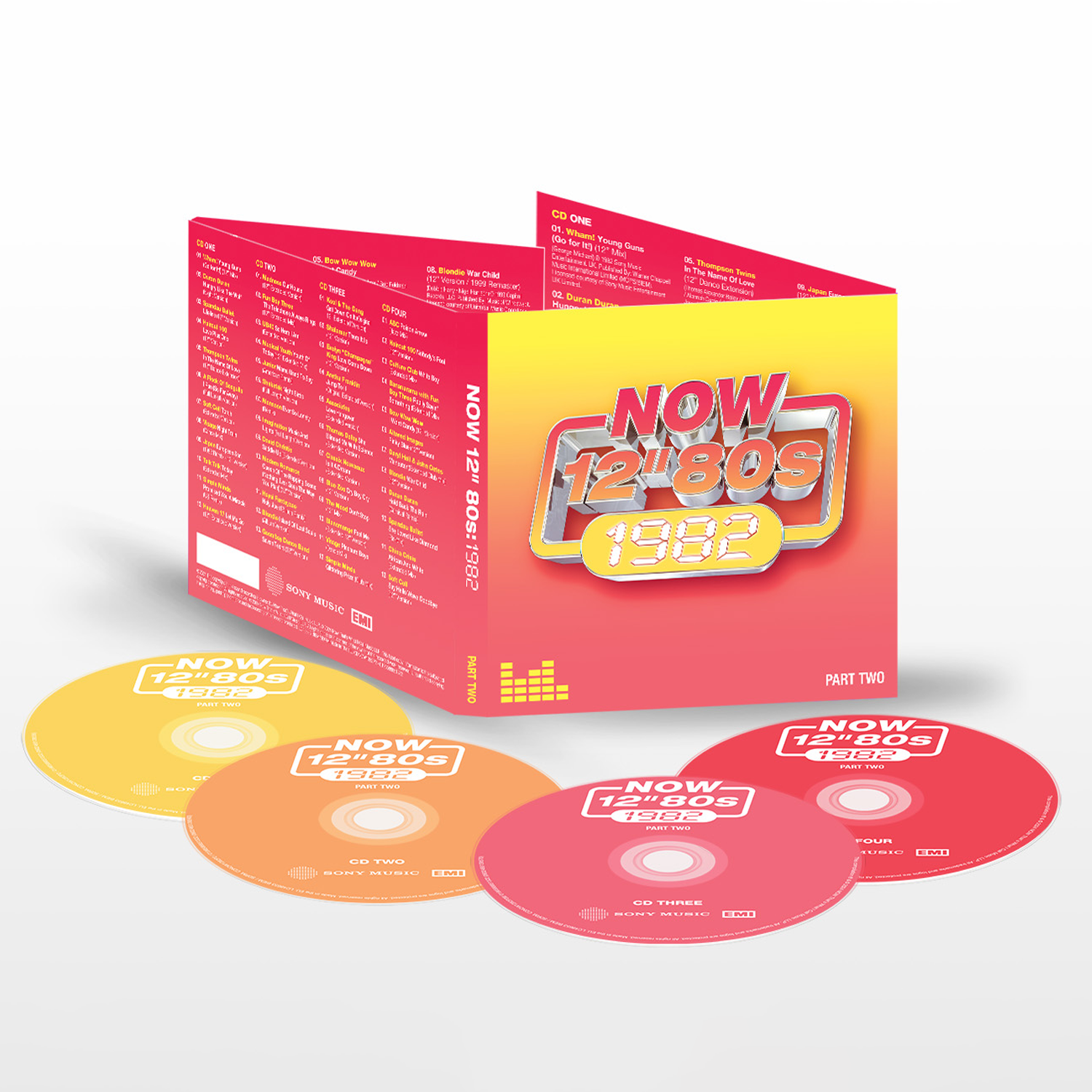 NOW 12" 80s 1982 - Part 2 (4CD)