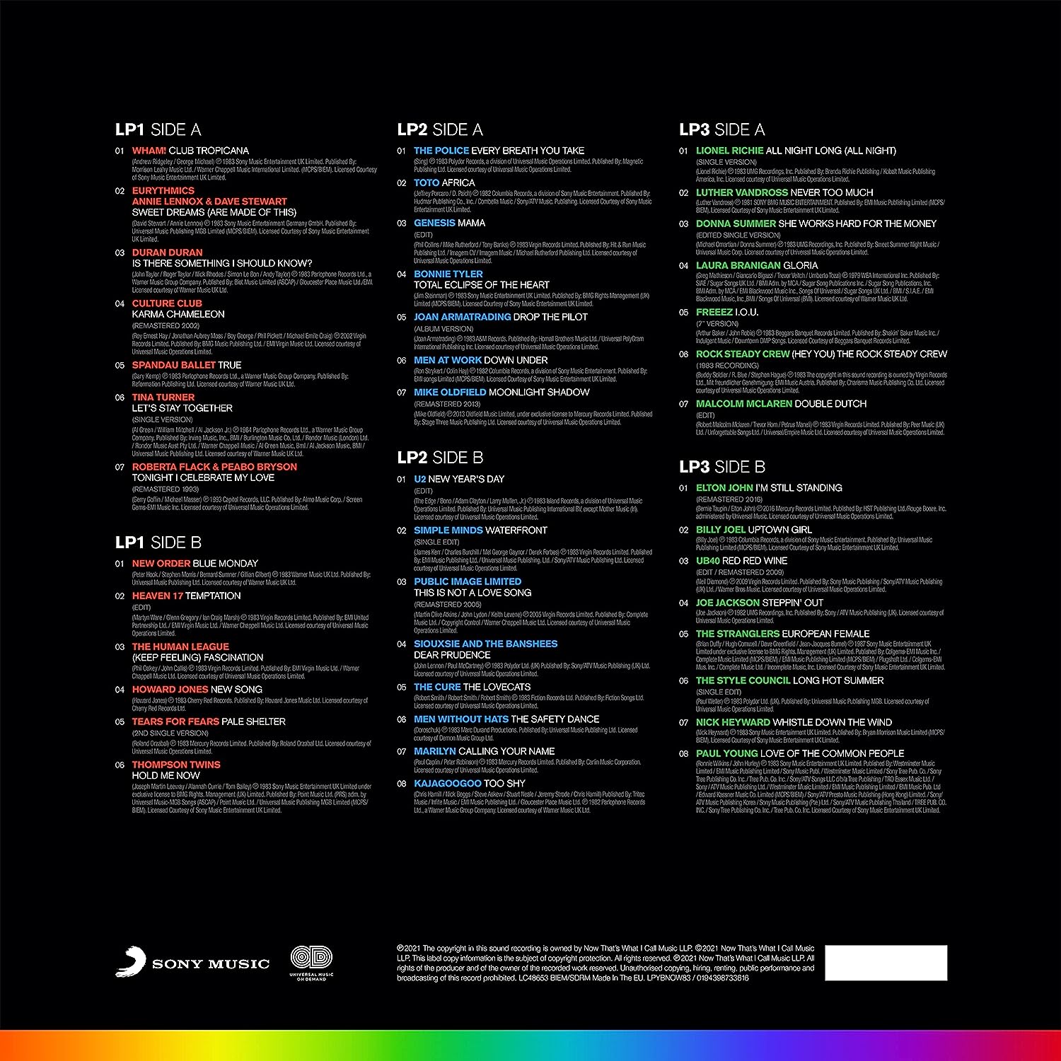 Various Artists - NOW – Yearbook 1983 (3LP)