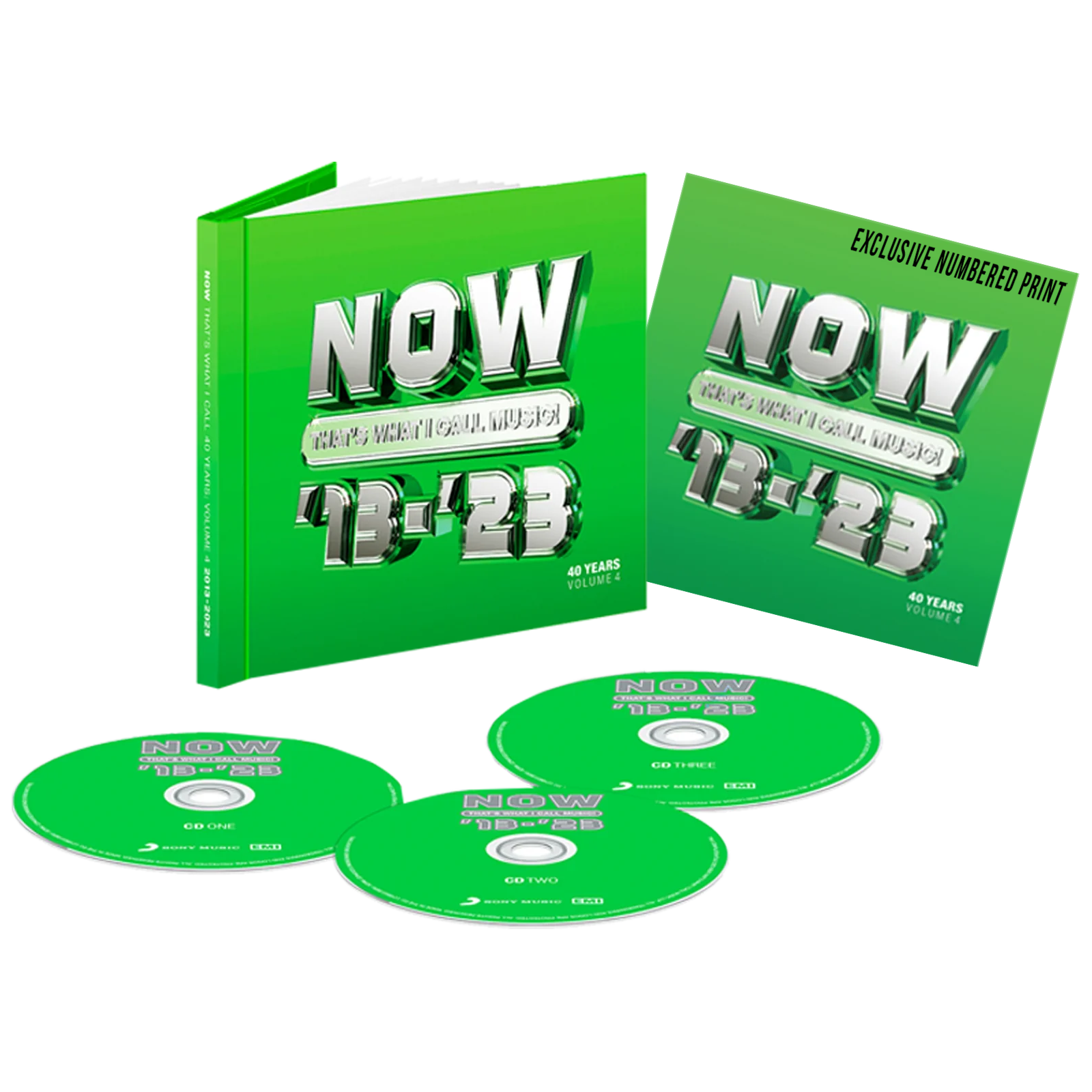 NOW That's What I Call 40 Years: Volume 4 - 2013-2023 (3CD) & Limited Edition NOW 40 Print