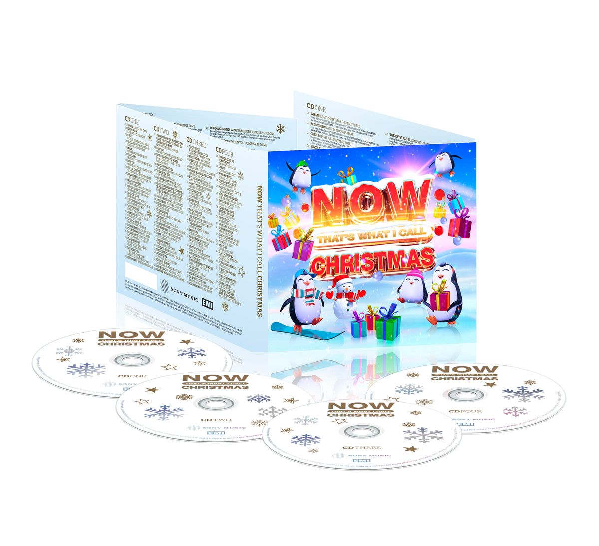 Now Box Spring Logo NOW That's What I Call Christmas (4CD) - NOW MUSIC Official Store