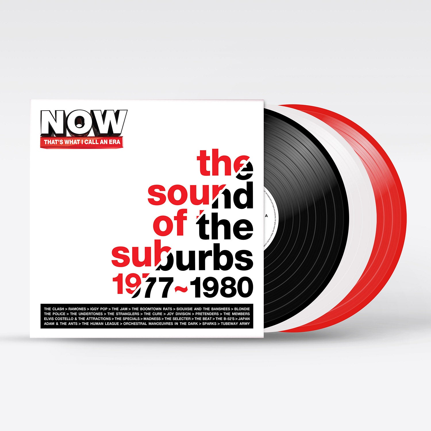 Various Artists - NOW That’s What I Call An Era: Sound Of The Suburbs (3LP)