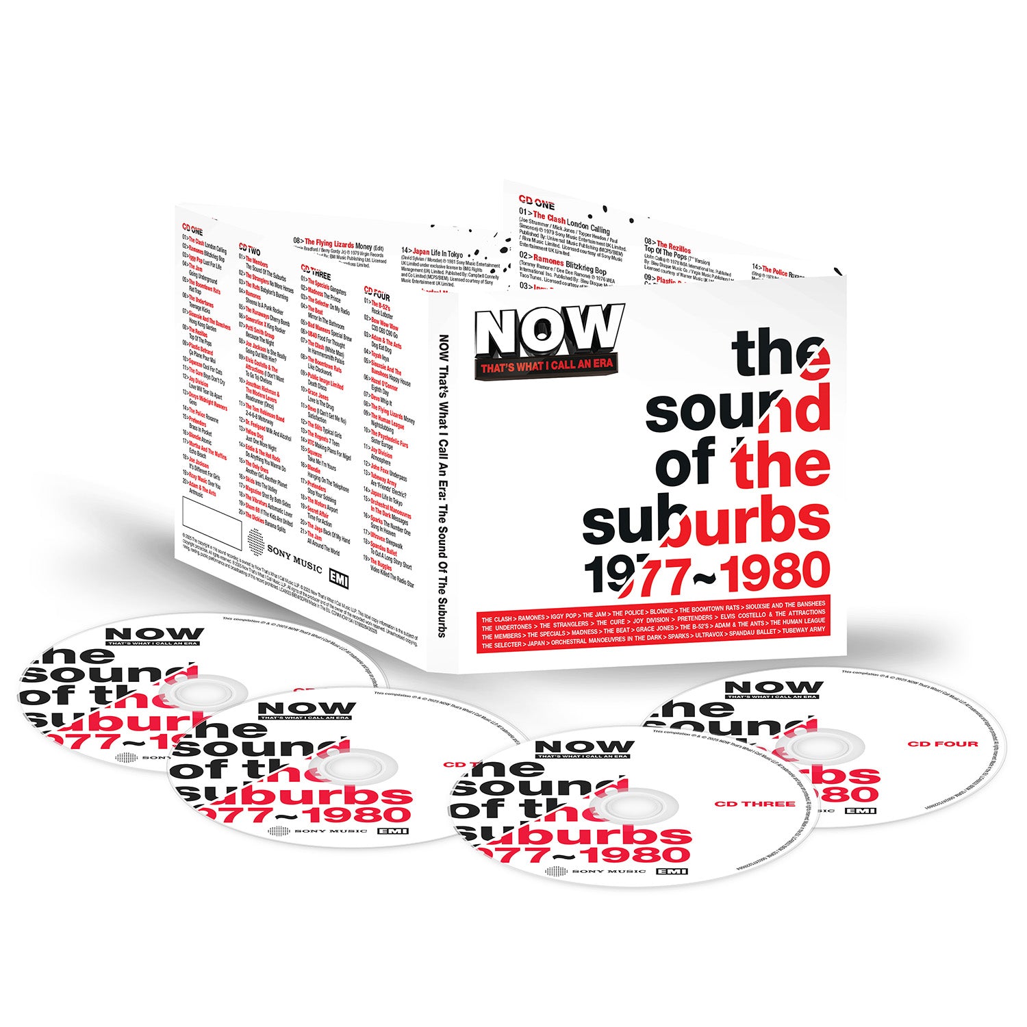 NOW The Sound Of The Suburbs 77-80 (Special Edition) – Various Artists [CD]