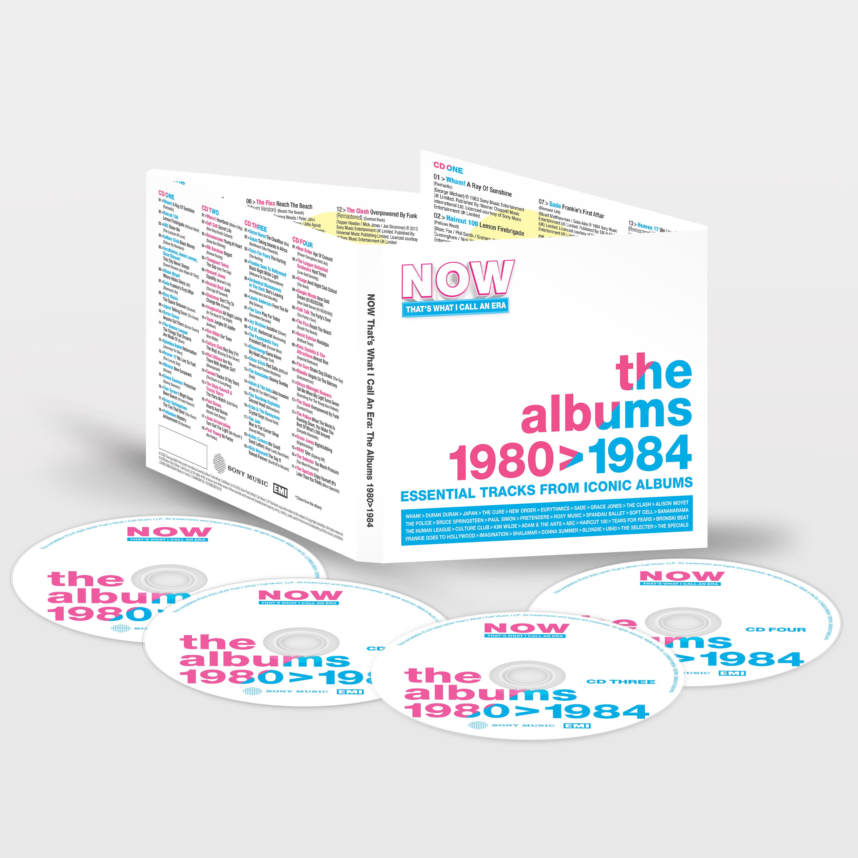 Various Artists - NOW That's What I Call An Era: The Albums - 1980-1984 (4CD)