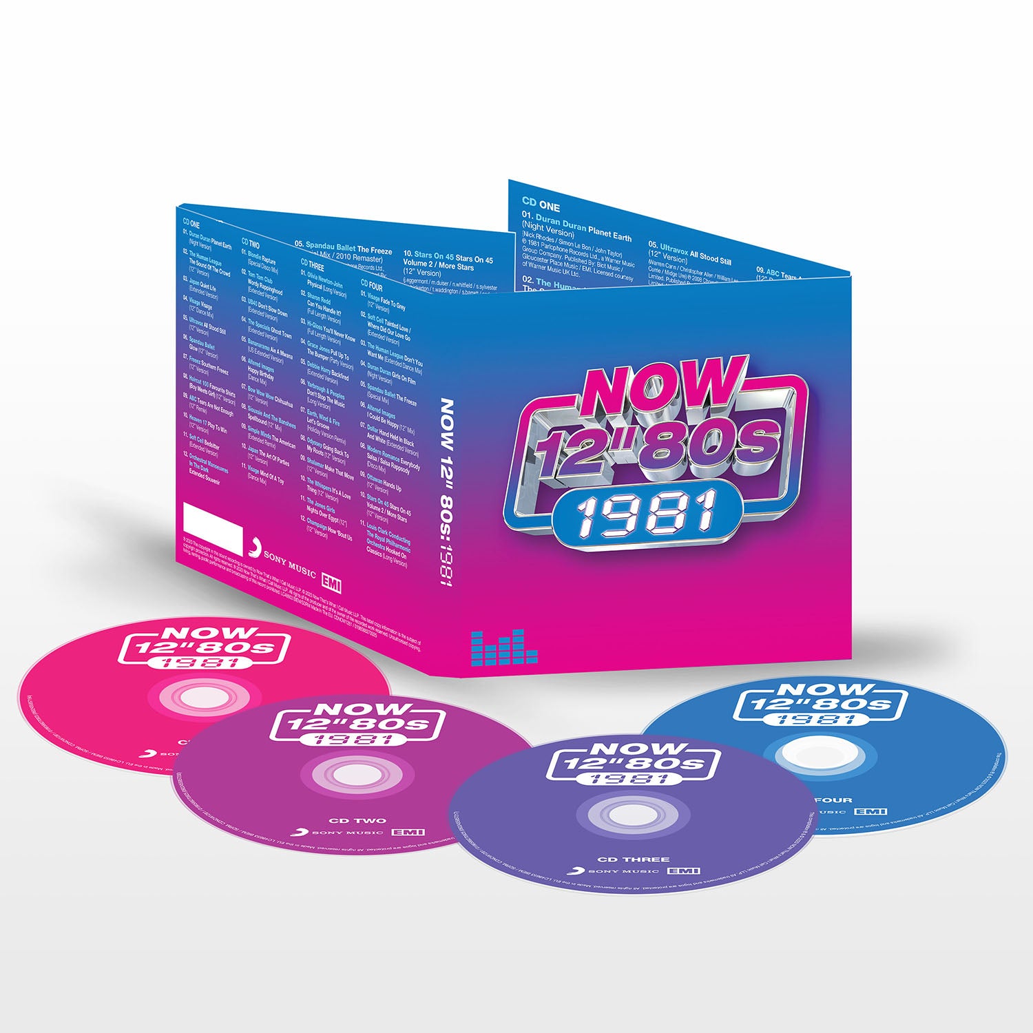 Various Artists - NOW 12” 80s: 1981 (4CD)