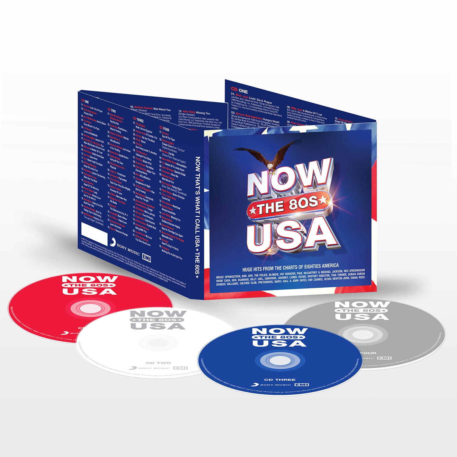 Various Artists - NOW That's What I Call USA: The 80s (4CD)