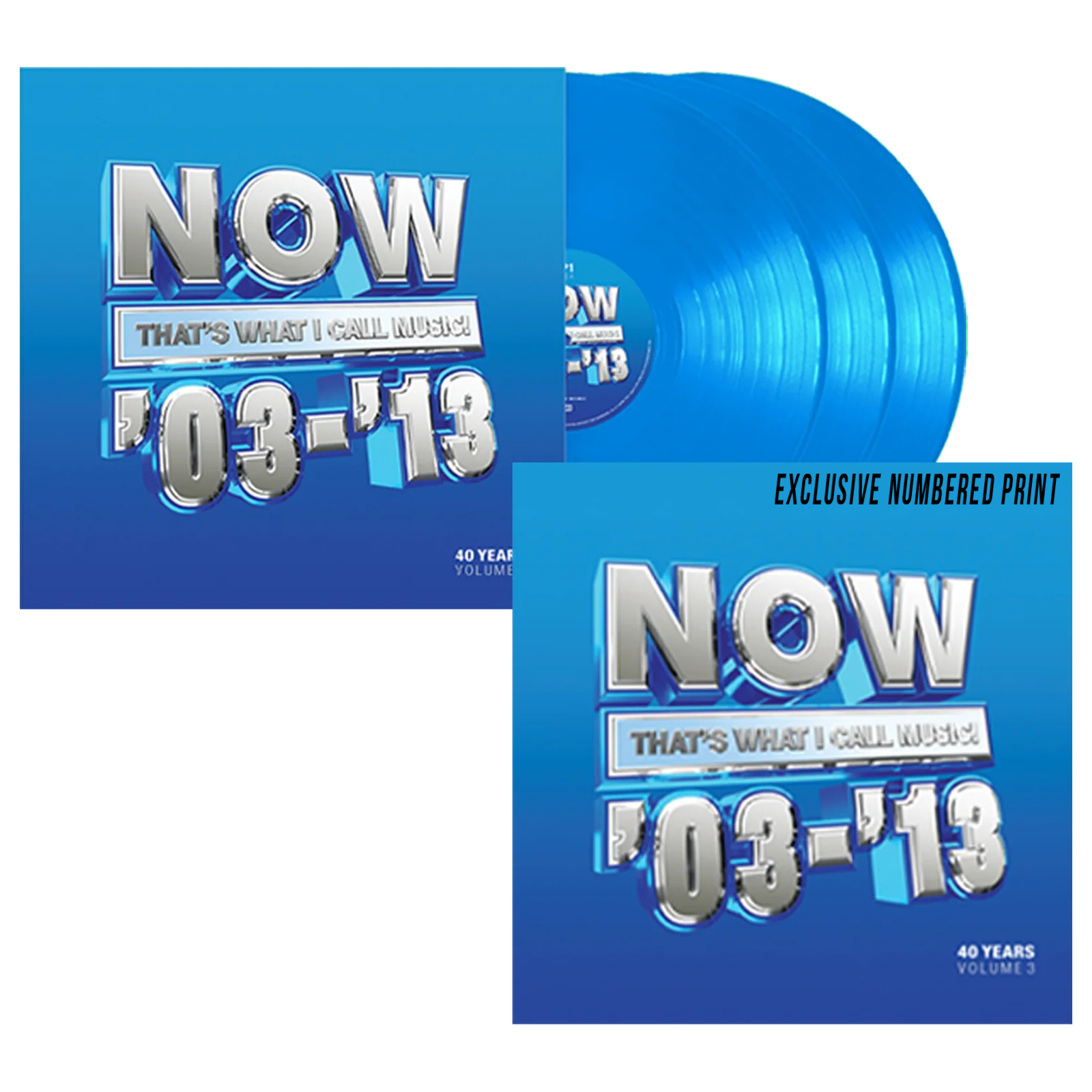 NOW That's What I Call 40 Years: Volume 3 - 2003-2013 (3LP) & Limited Edition NOW 40 Print