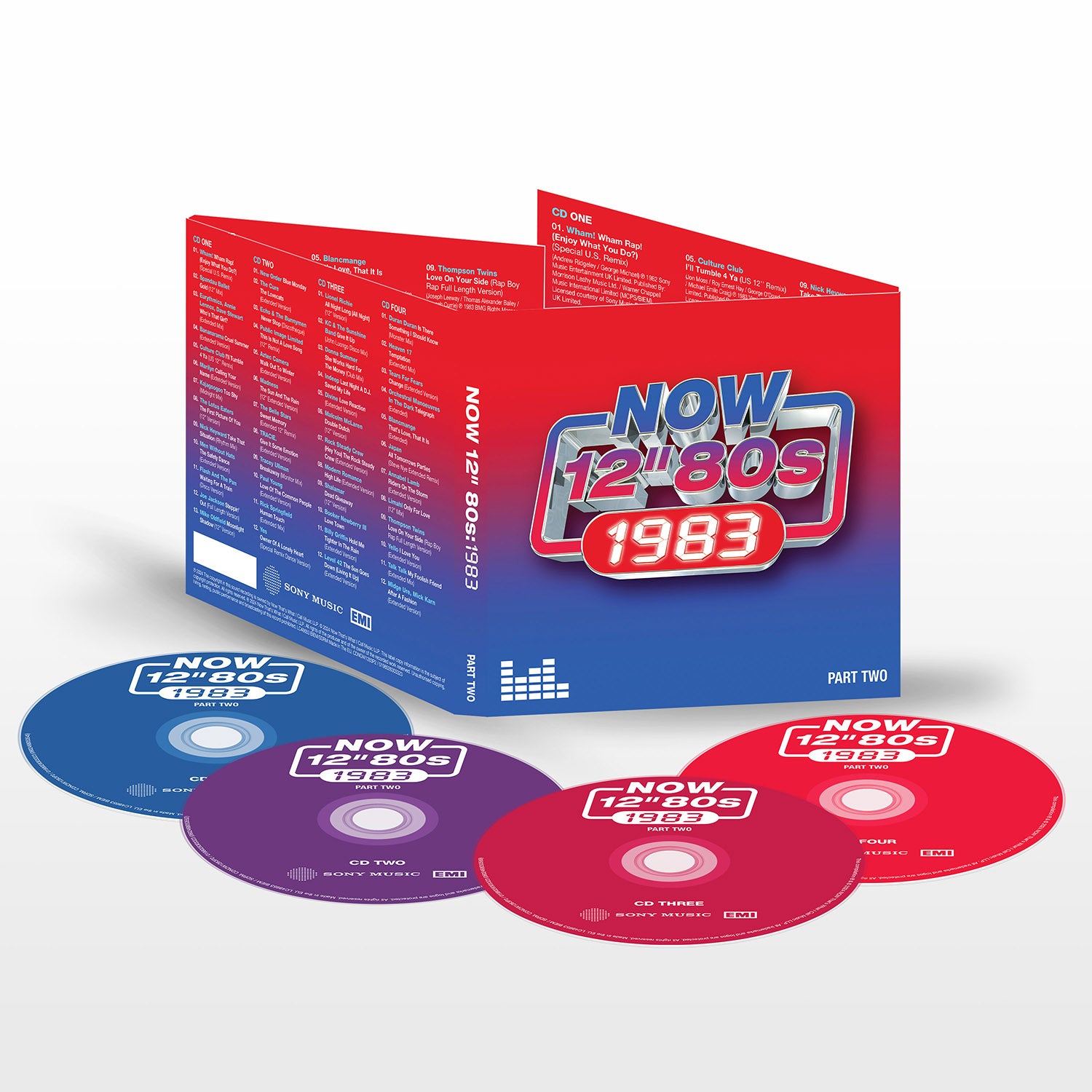 Various Artists - NOW 12" 80s: 1983 - Part 2 (4CD)