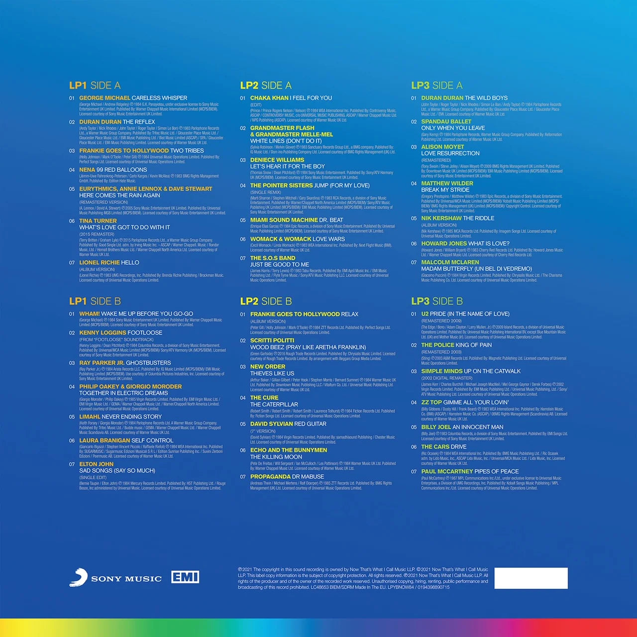 Various Artists - NOW – Yearbook 1984 (3LP)