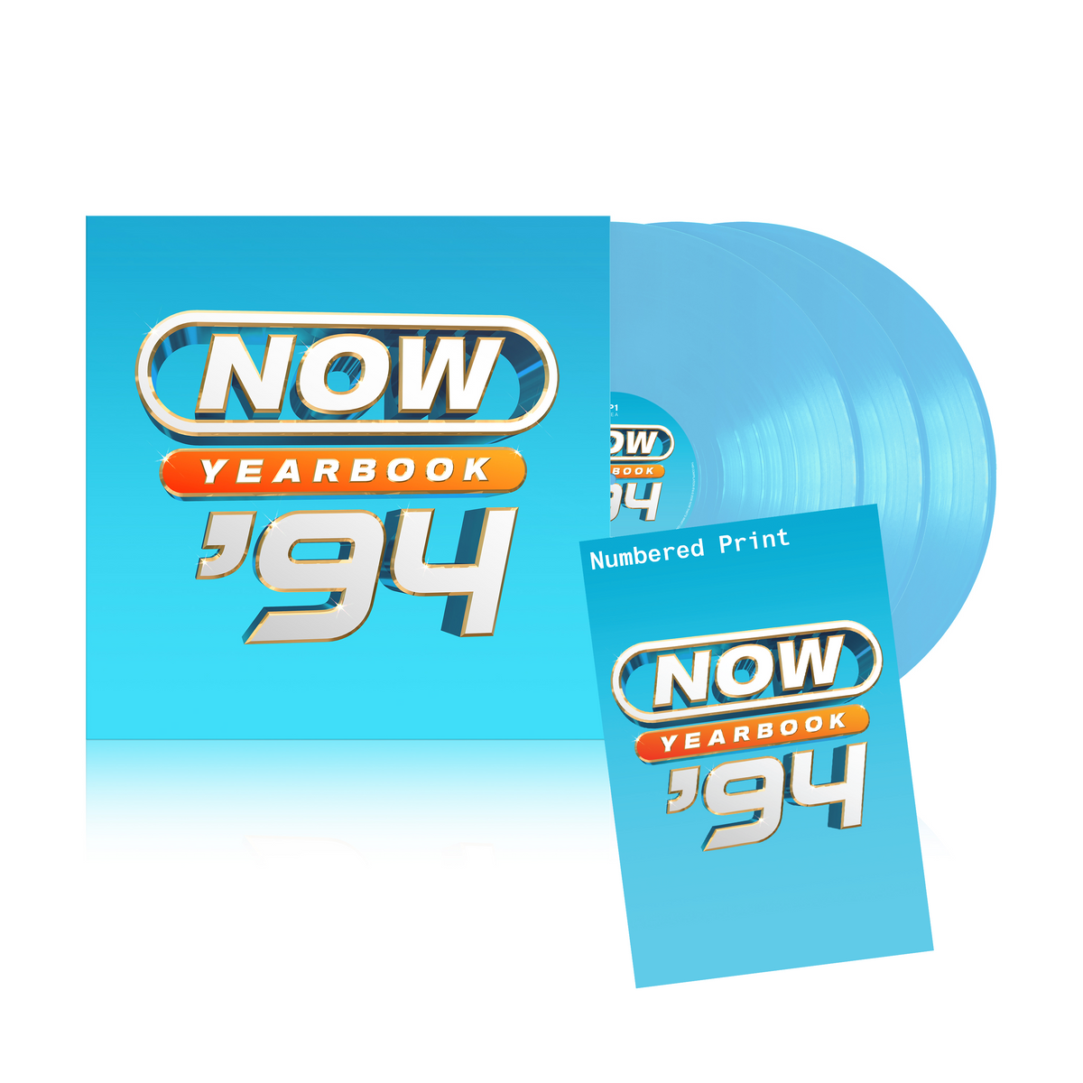 NOW – Yearbook 1994 (3LP) & Exclusive Numbered Print