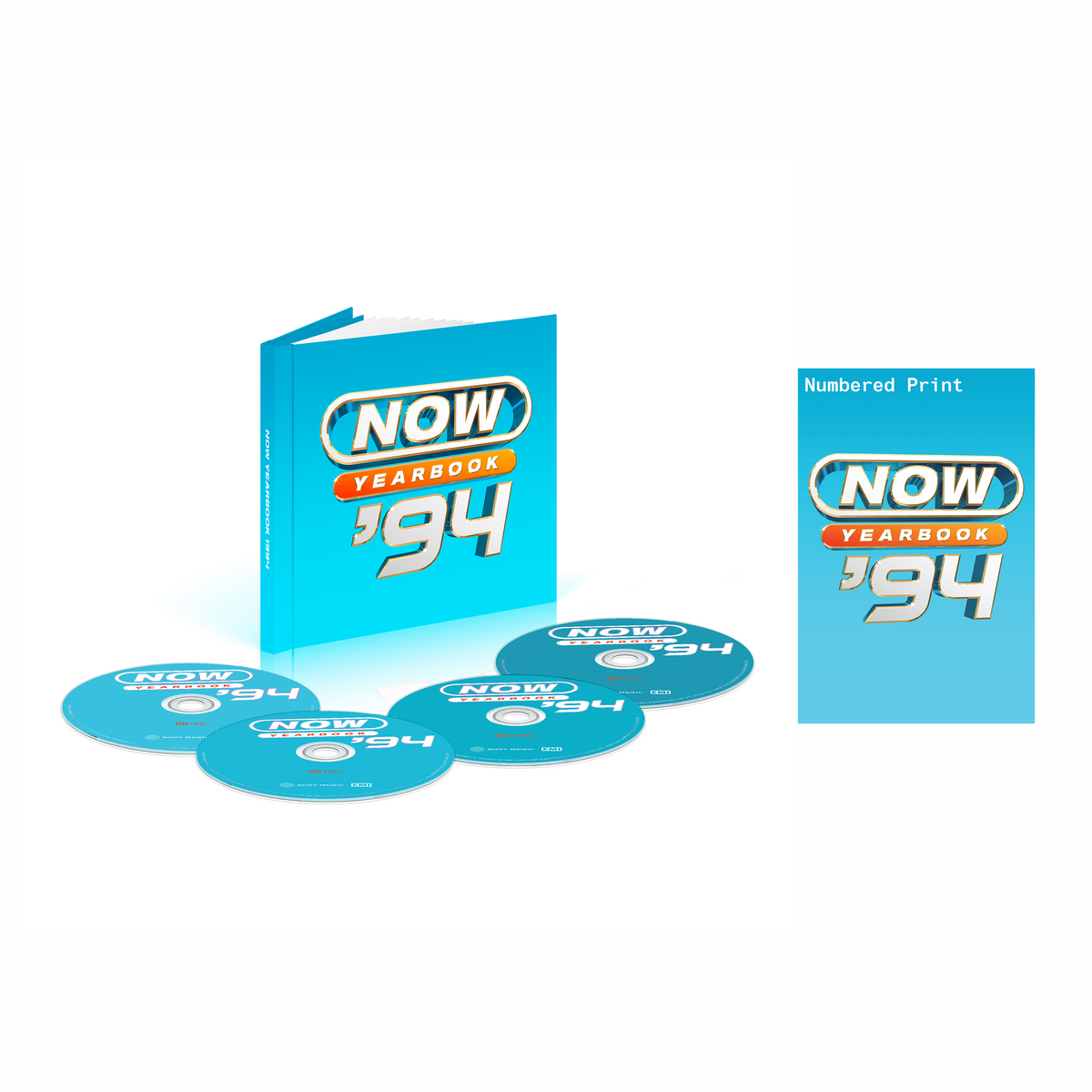 NOW – Yearbook 1994 (Special Edition 4CD) & Numbered Art Card