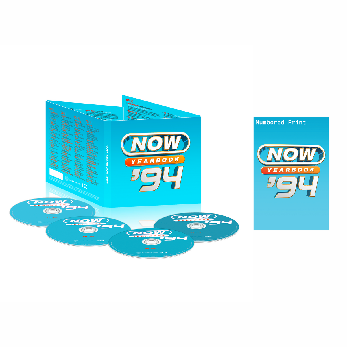 NOW – Yearbook 1994 (4CD) & Exclusive Numbered Print