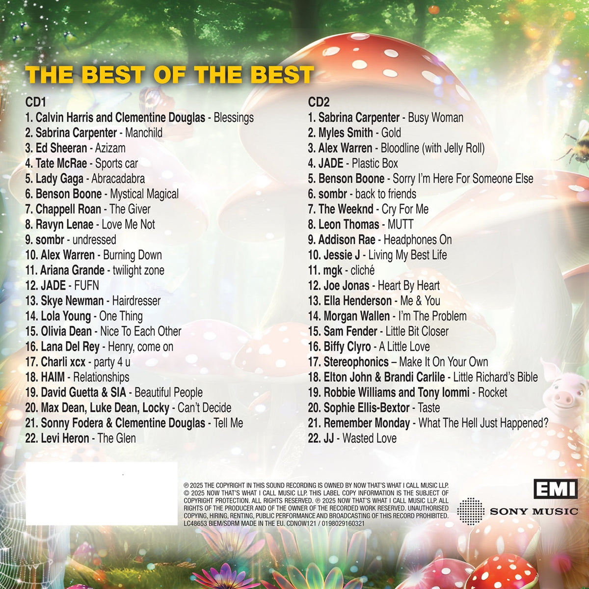 121. List NOW That’s What I Call Music! 121 (2CD) - NOW MUSIC Official Store