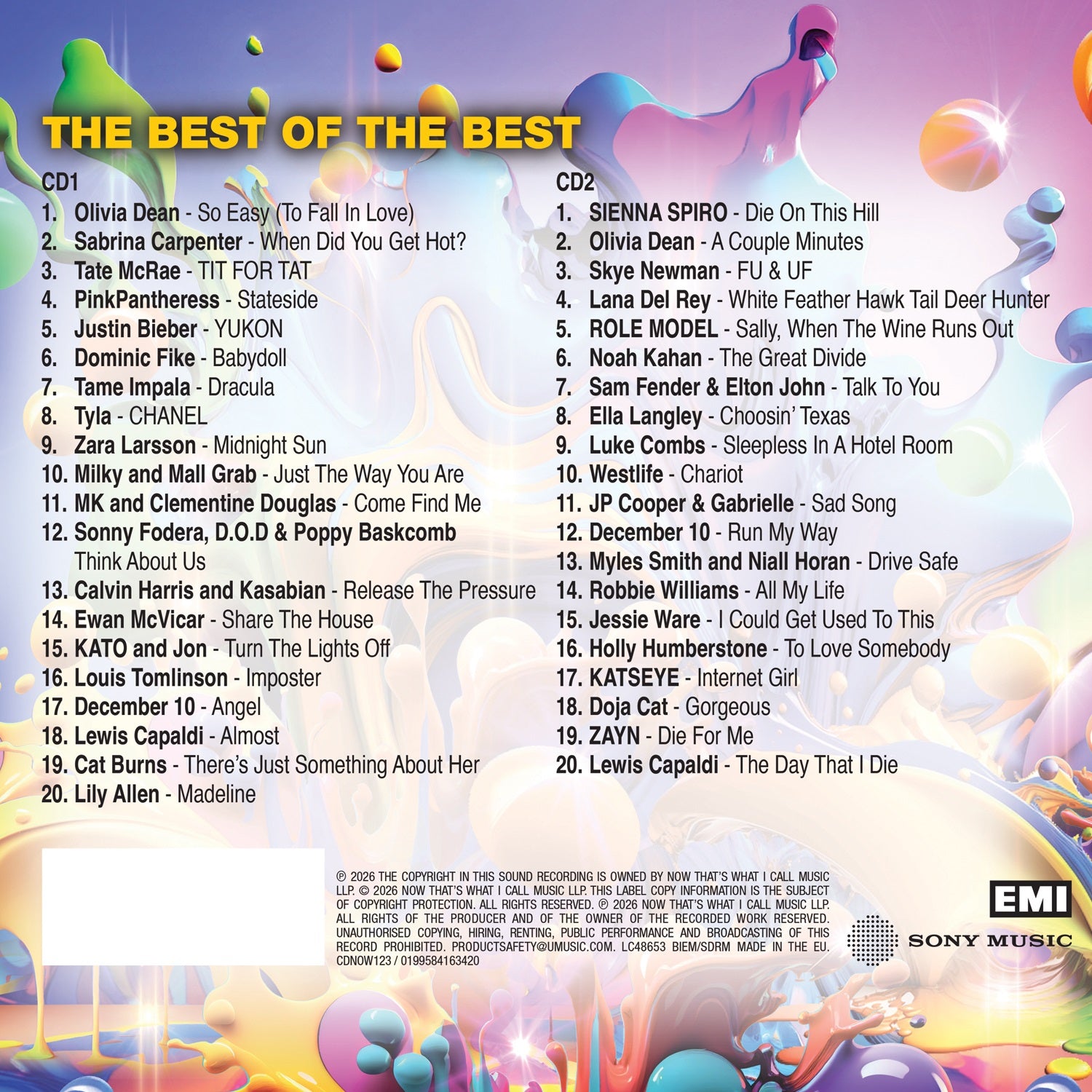 Various Artists - NOW That's What I Call Music! 123 (2CD)