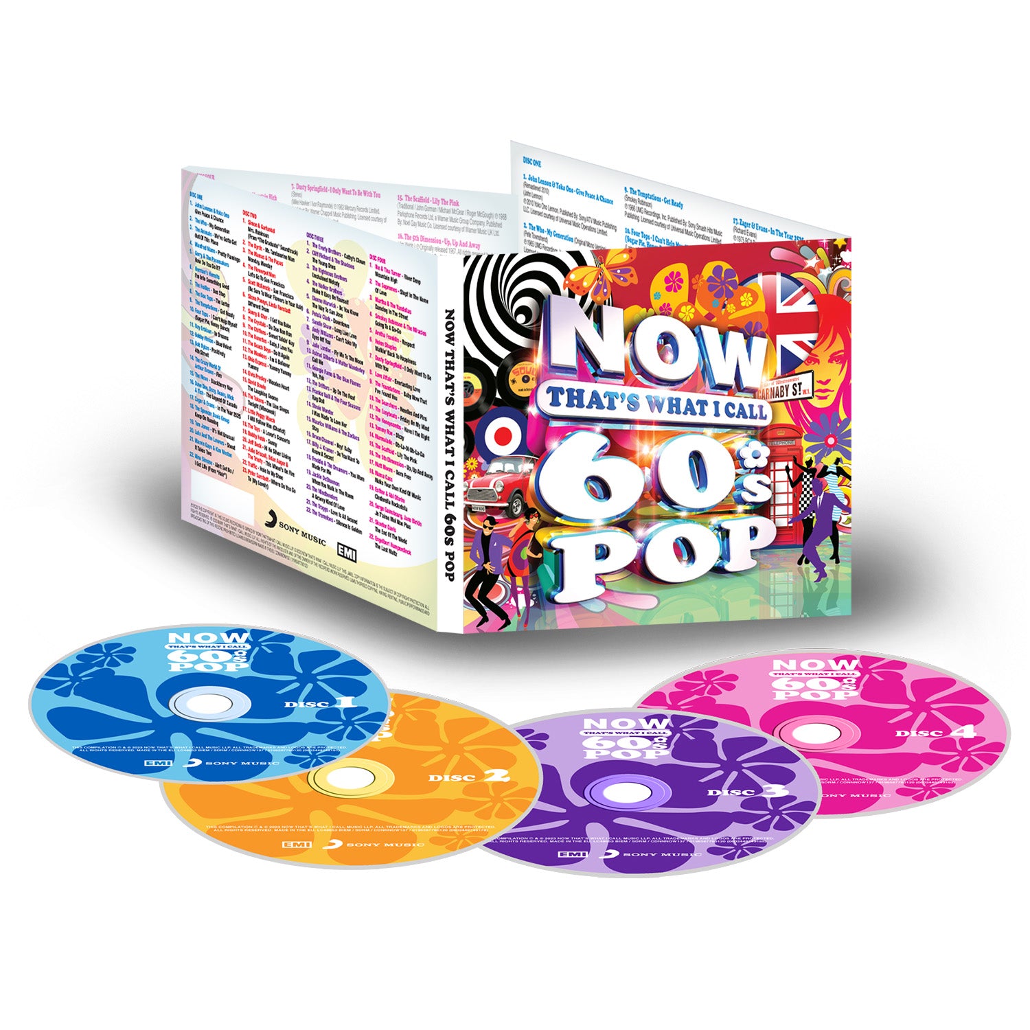 Various Artists - NOW That’s What I Call 60s Pop (4CD)