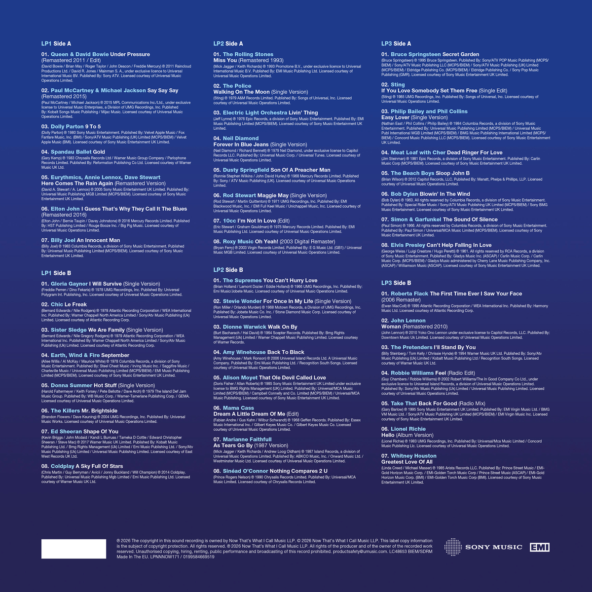 NOW - LEGENDS (3LP)