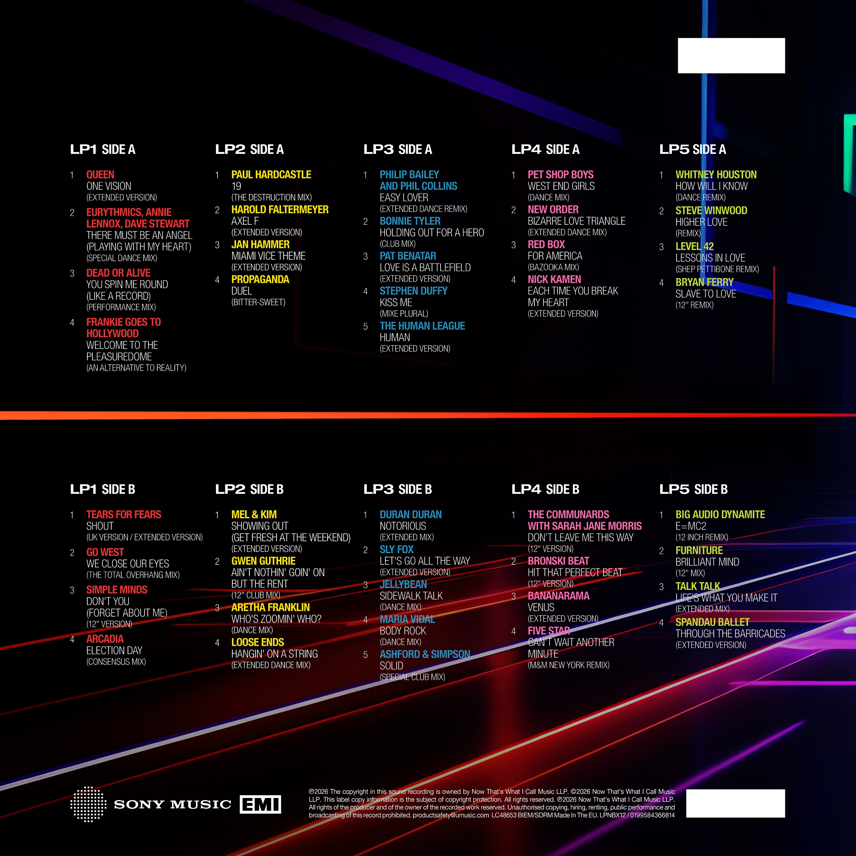 Boxsets - NOW MUSIC Official Store