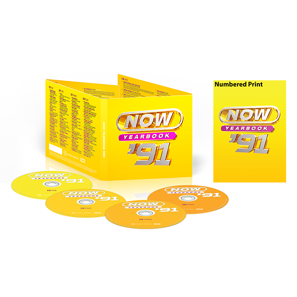 NOW – Yearbook 1991 (4CD) & Exclusive Numbered Print