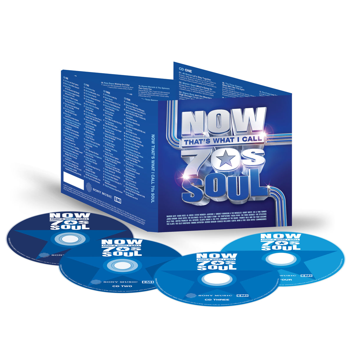 NOW That's What I Call 70s Soul (4CD) - NOW MUSIC Official Store
