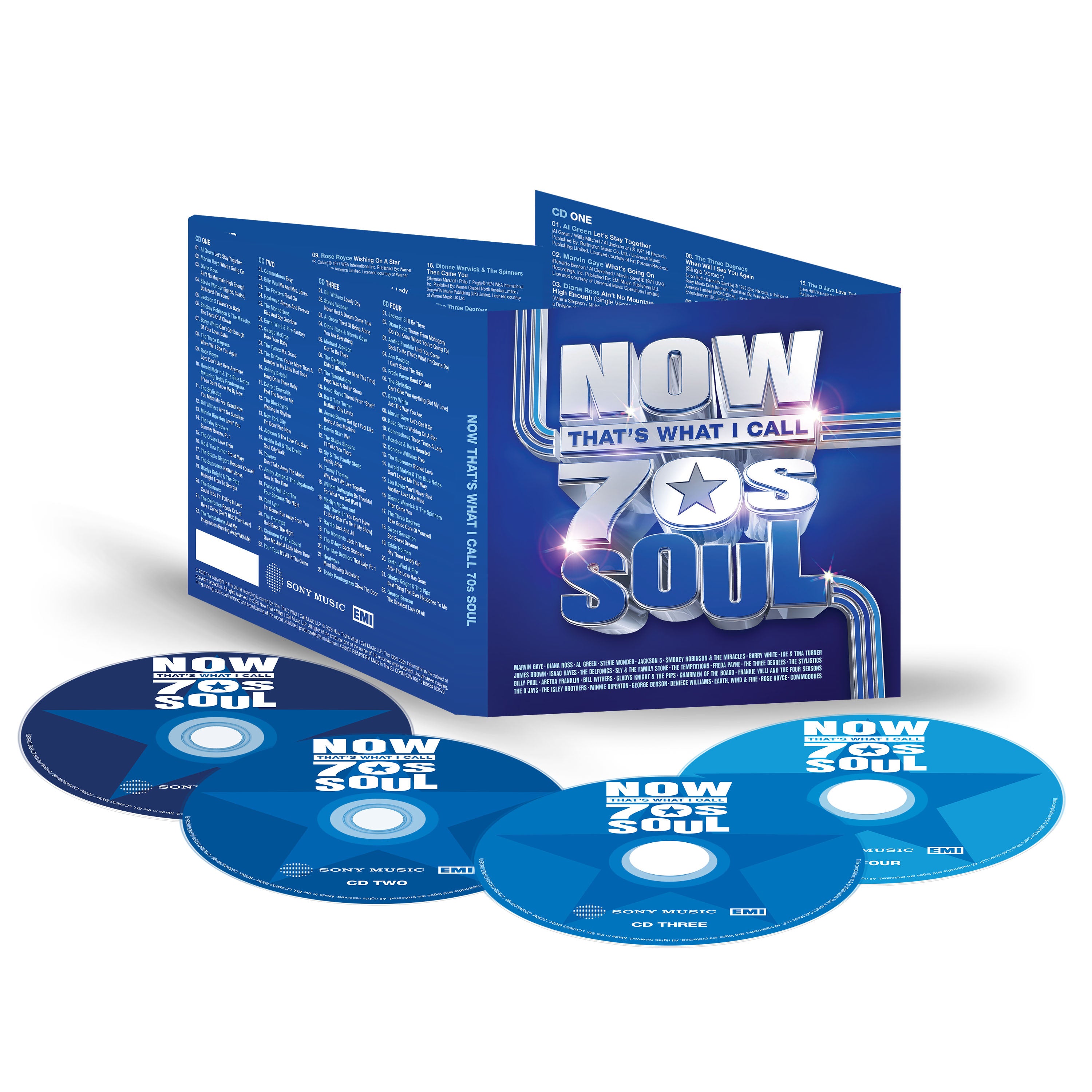 Various Artists - NOW That's What I Call 70s Soul (4CD)