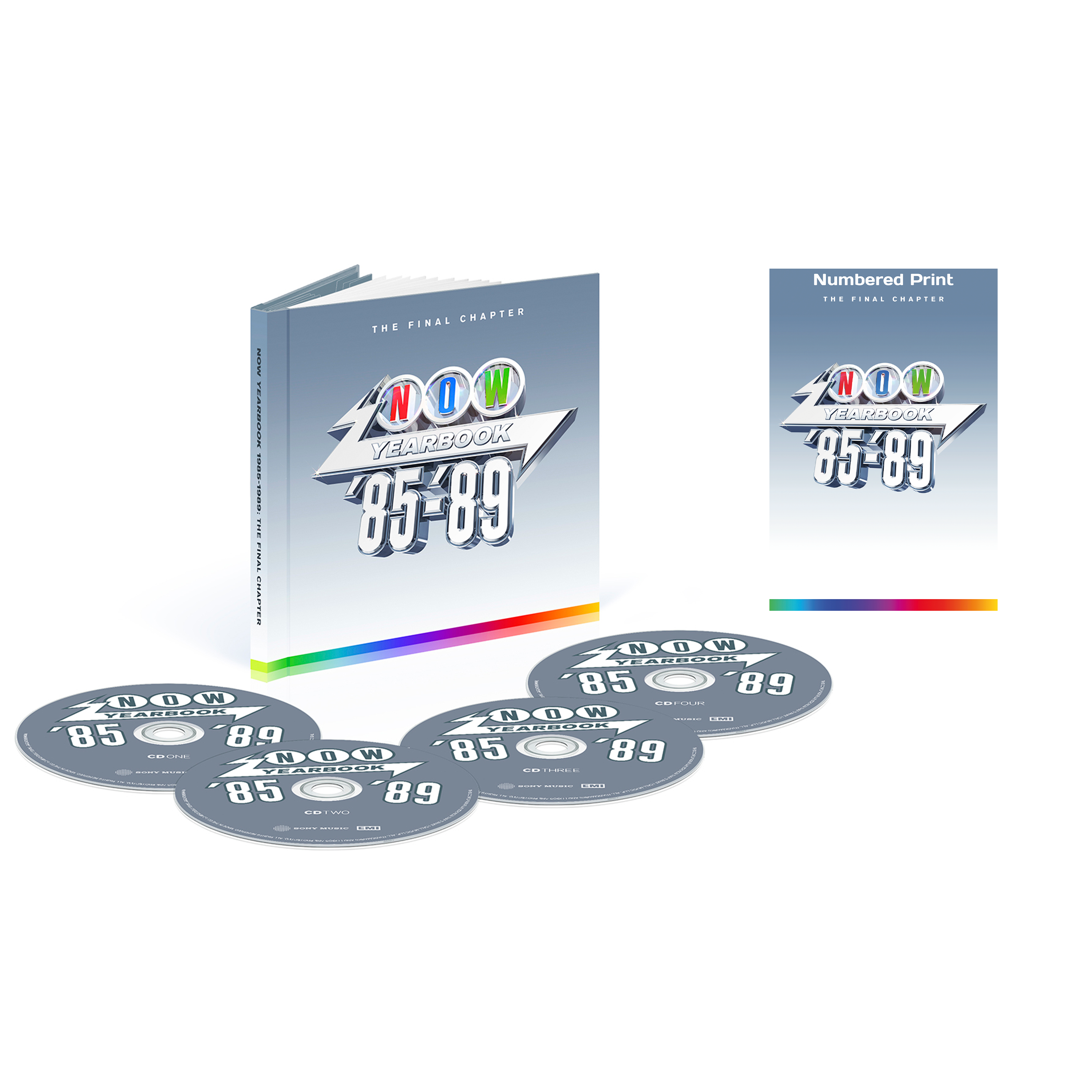 NOW – Yearbook 1985-1989: The Final Chapter (Special Edition 4CD) & Exclusive Numbered Print