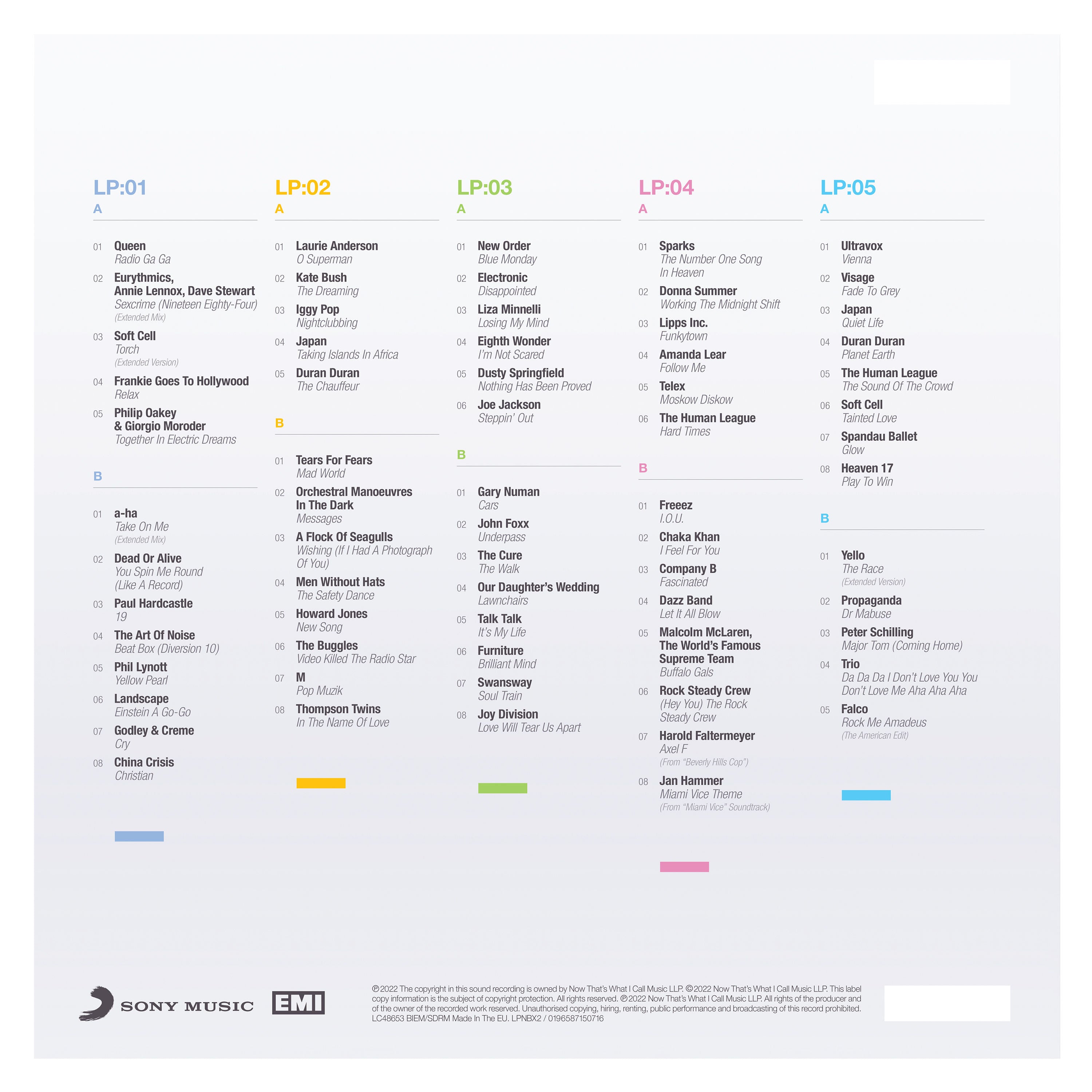 Various Artists - NOW Presents… Electronic (5LP)
