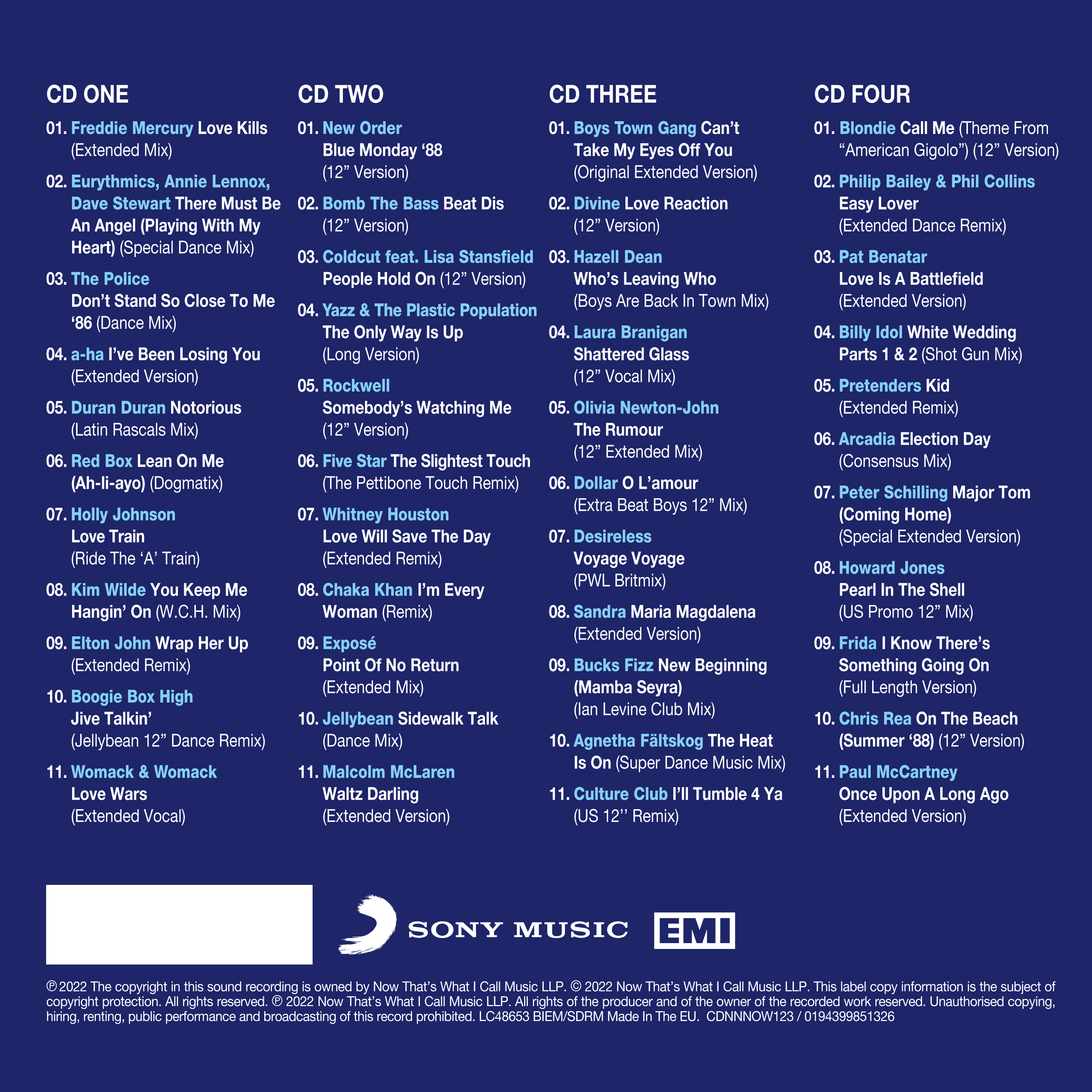 NOW That's What I Call 12” 80s: Remixed (4CD) - NOW MUSIC Official NOW That's What I Call 12” 80s: Remixed (4CD) - NOW MUSIC Official