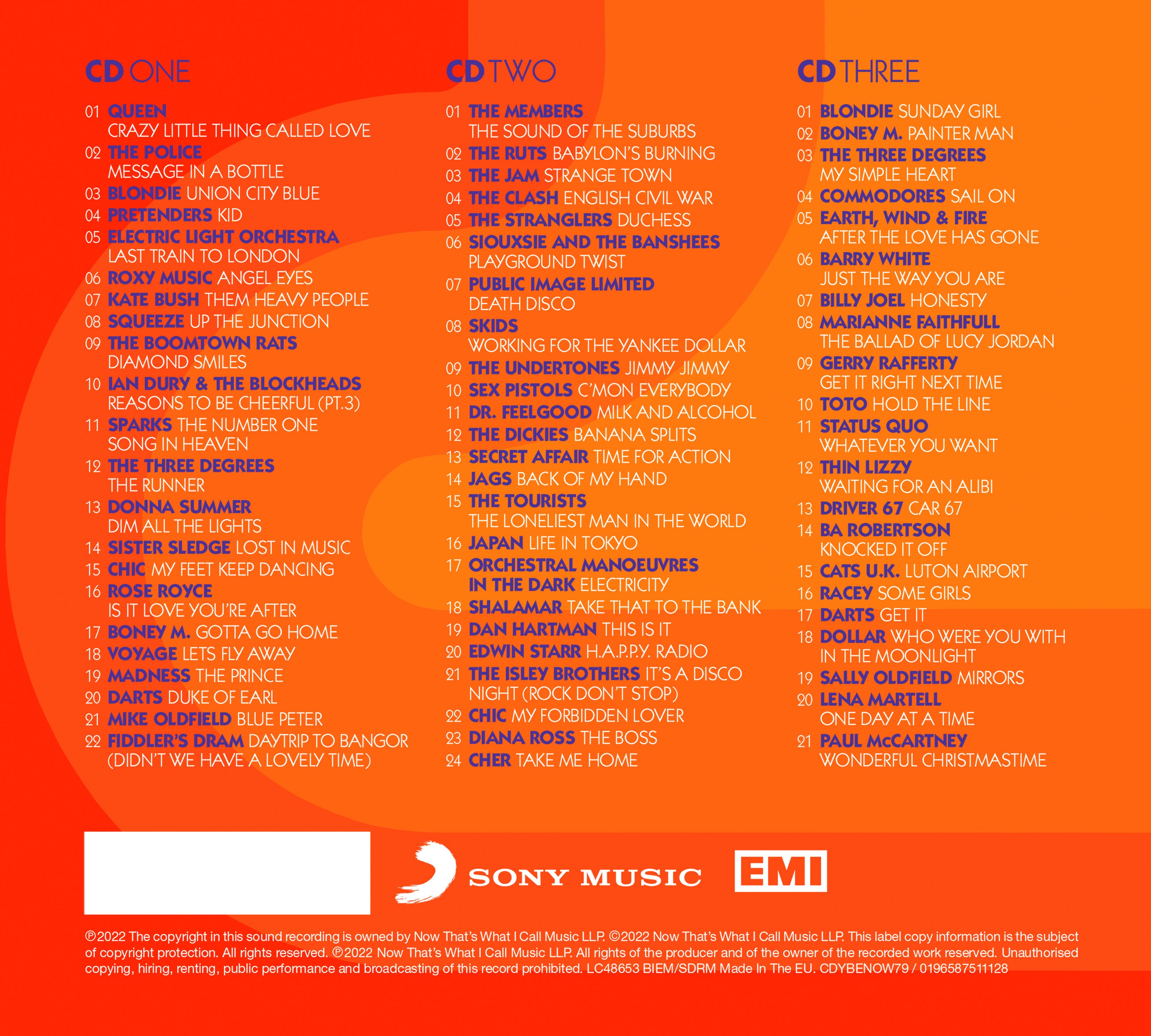NOW – Yearbook Extra 1979 (3CD) - NOW MUSIC Official Store