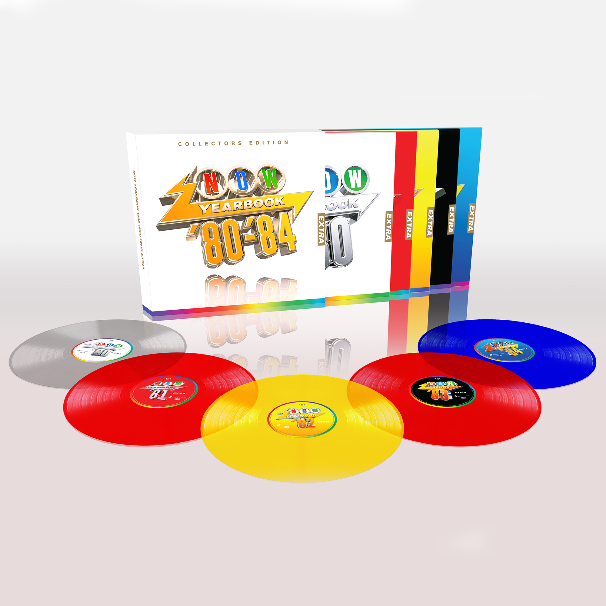 Various Artists - NOW - Yearbook 1980 - 1984: Vinyl Extra (5LP Boxset)