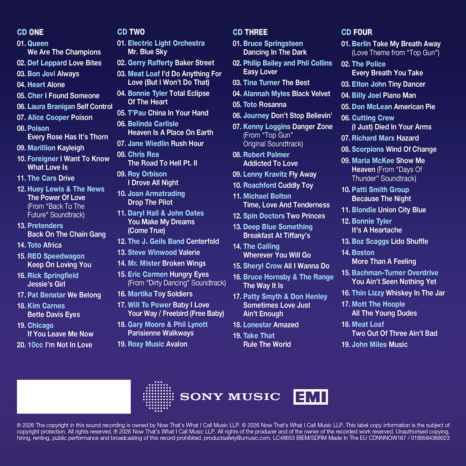 NOW That s What I Call Soft Rock Power Pop Anthems 4CD NOW MUSIC now-that-s-what-i-call-soft-rock-power-pop-anthems-4cd-now-music