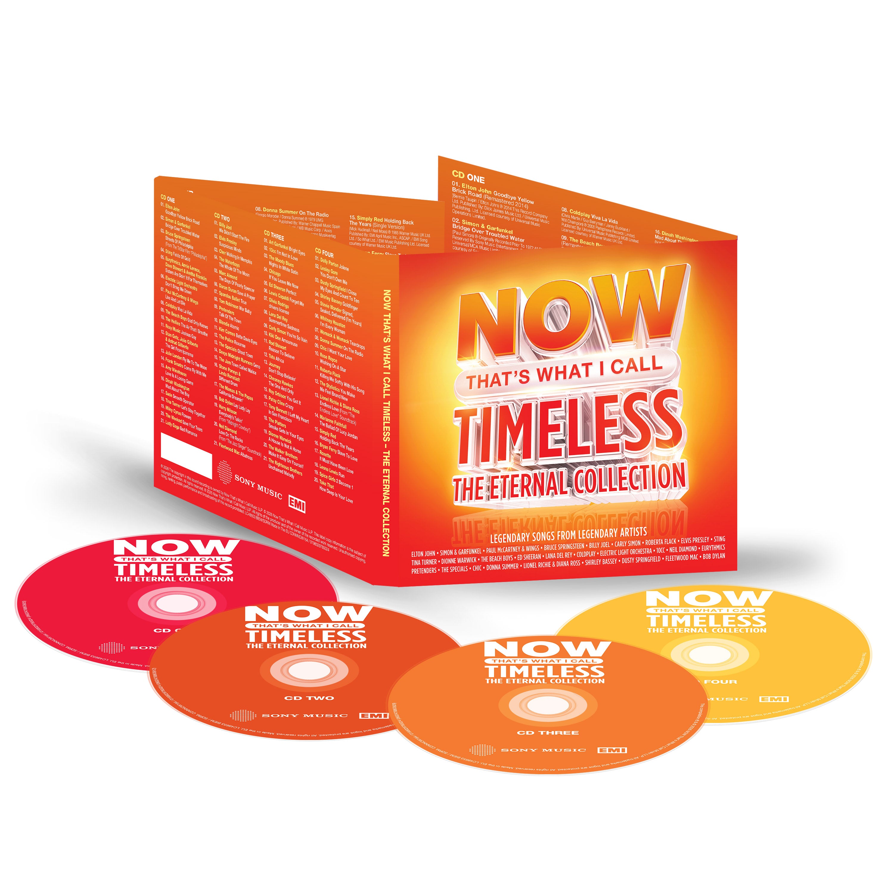 Various Artists - NOW That’s What I Call Timeless – The Eternal Collection (4CD)