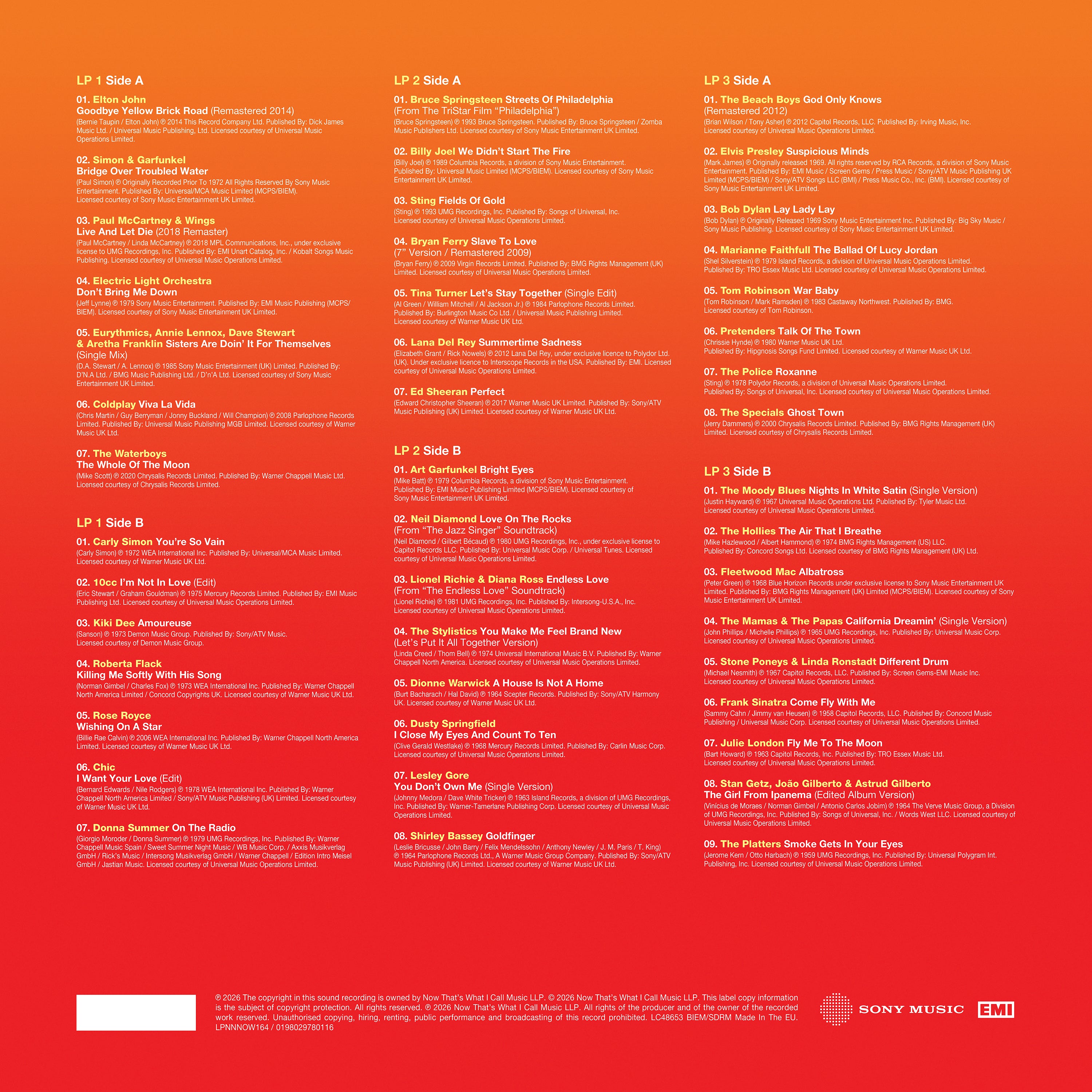 Various Artists - NOW That’s What I Call Timeless – The Eternal Collection (3LP)