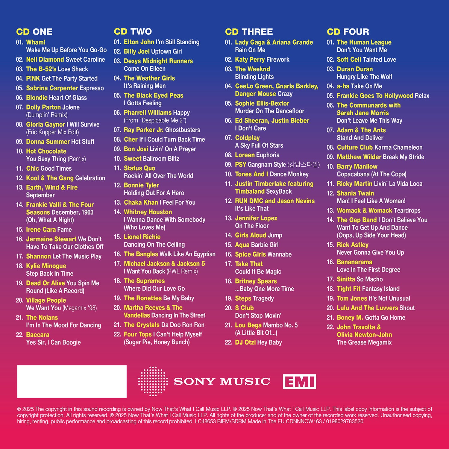 NOW That's What I Call The Ultimate Party (4CD) - NOW MUSIC