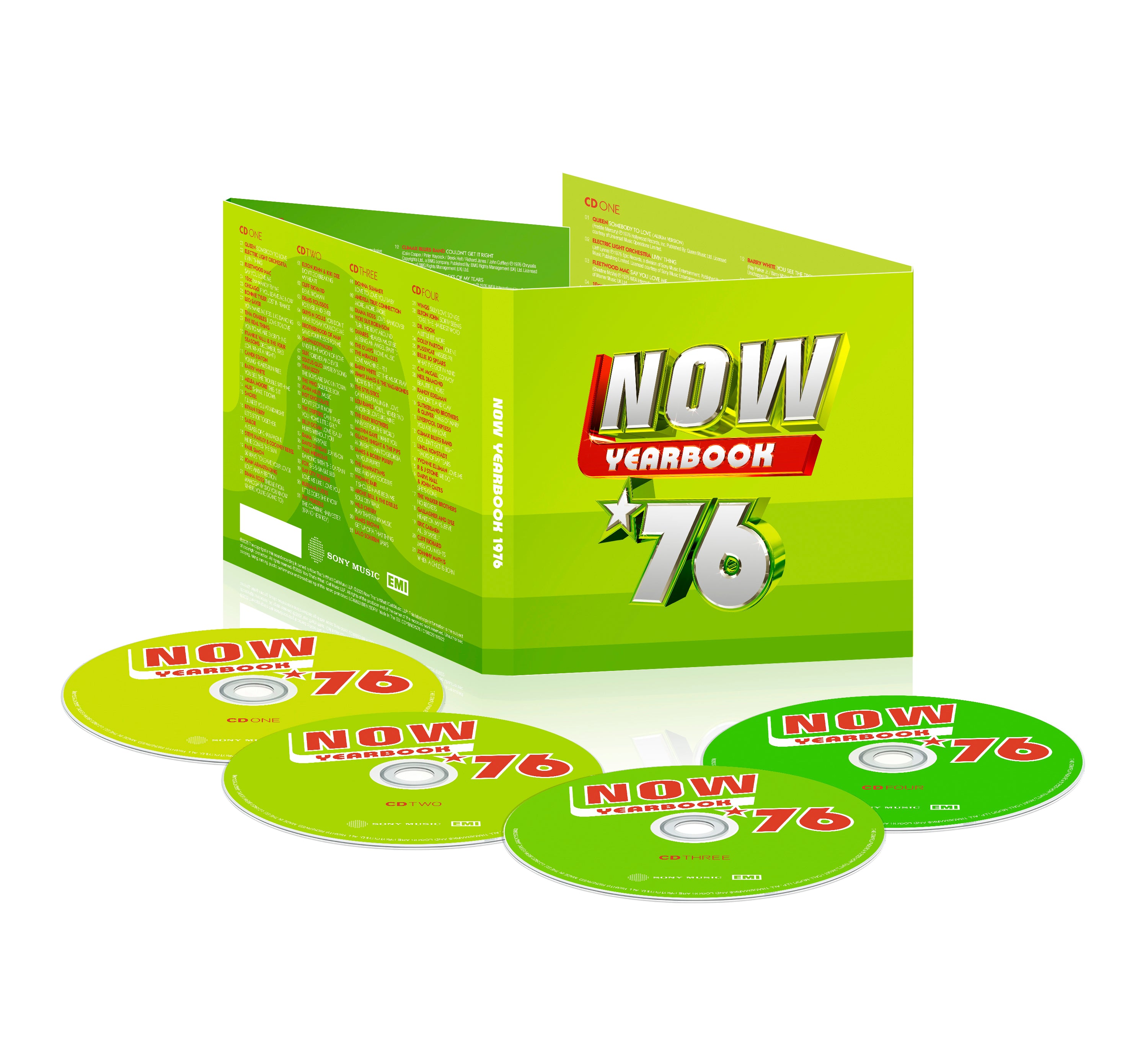 Various Artists - NOW - Yearbook 1976 (4CD)