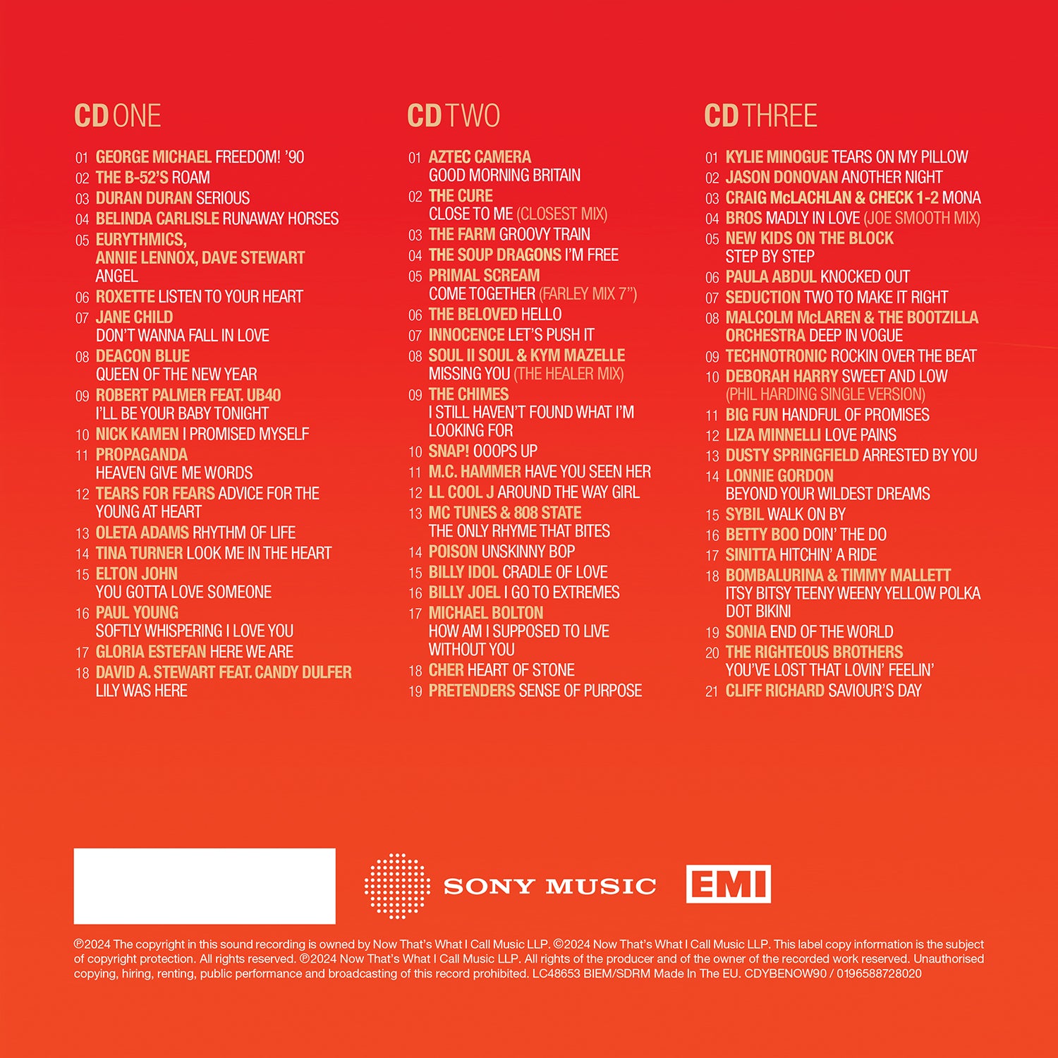 NOW – Yearbook Extra 1990 CD - NOW MUSIC Official Store